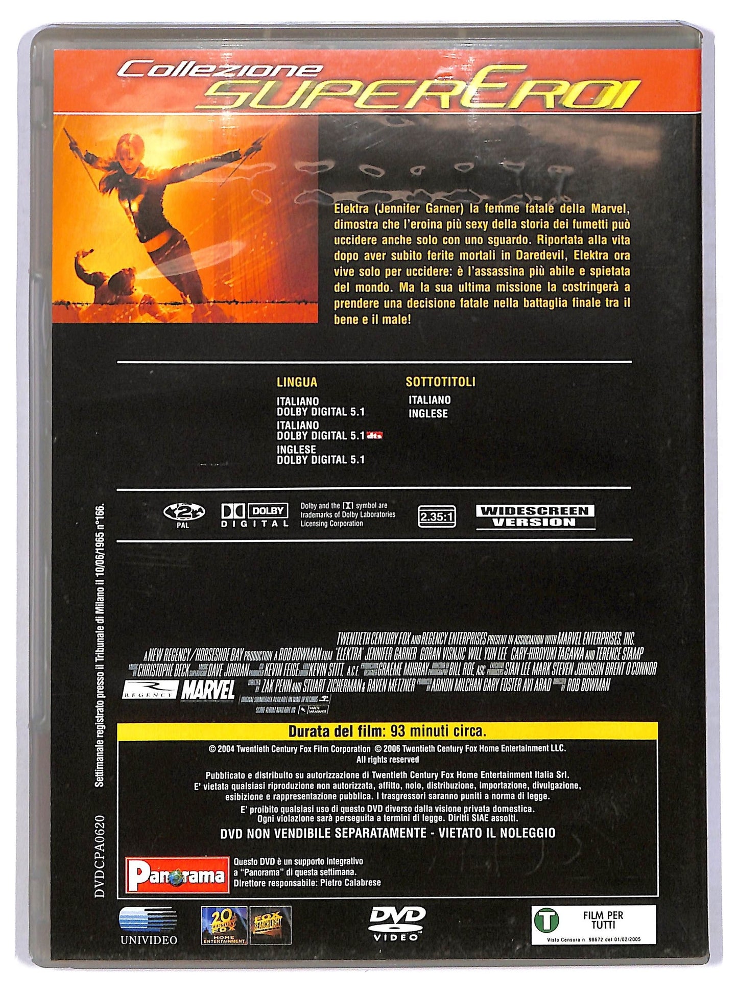 EBOND Elektra  EDITORIALE DVD D782061