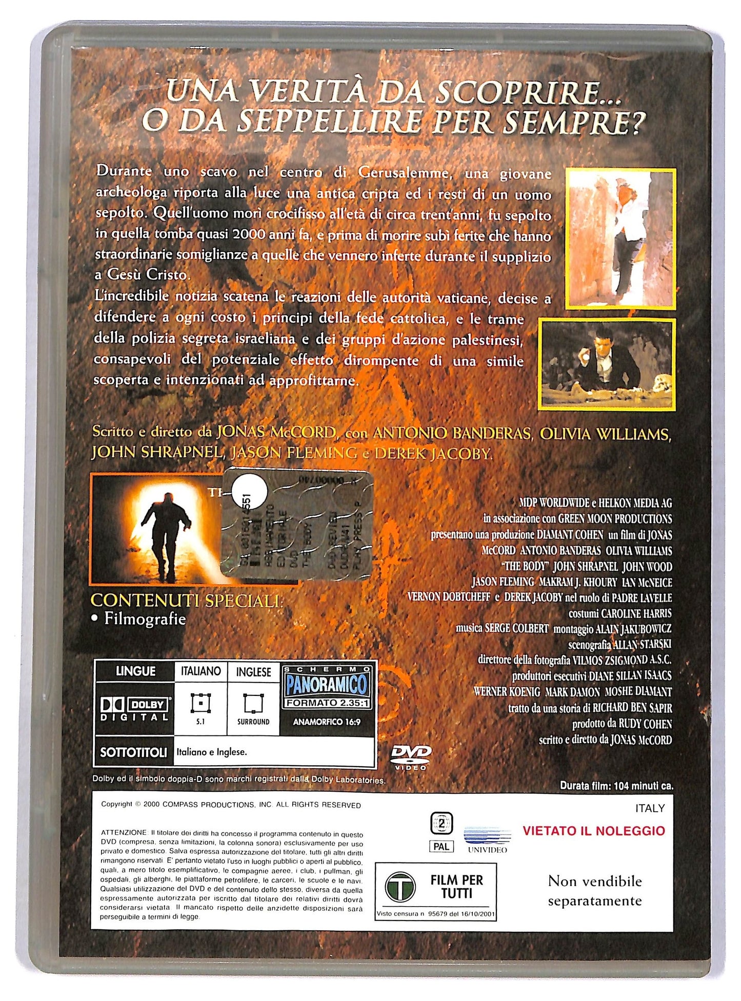 EBOND The Body EDITORIALE DVD D782062