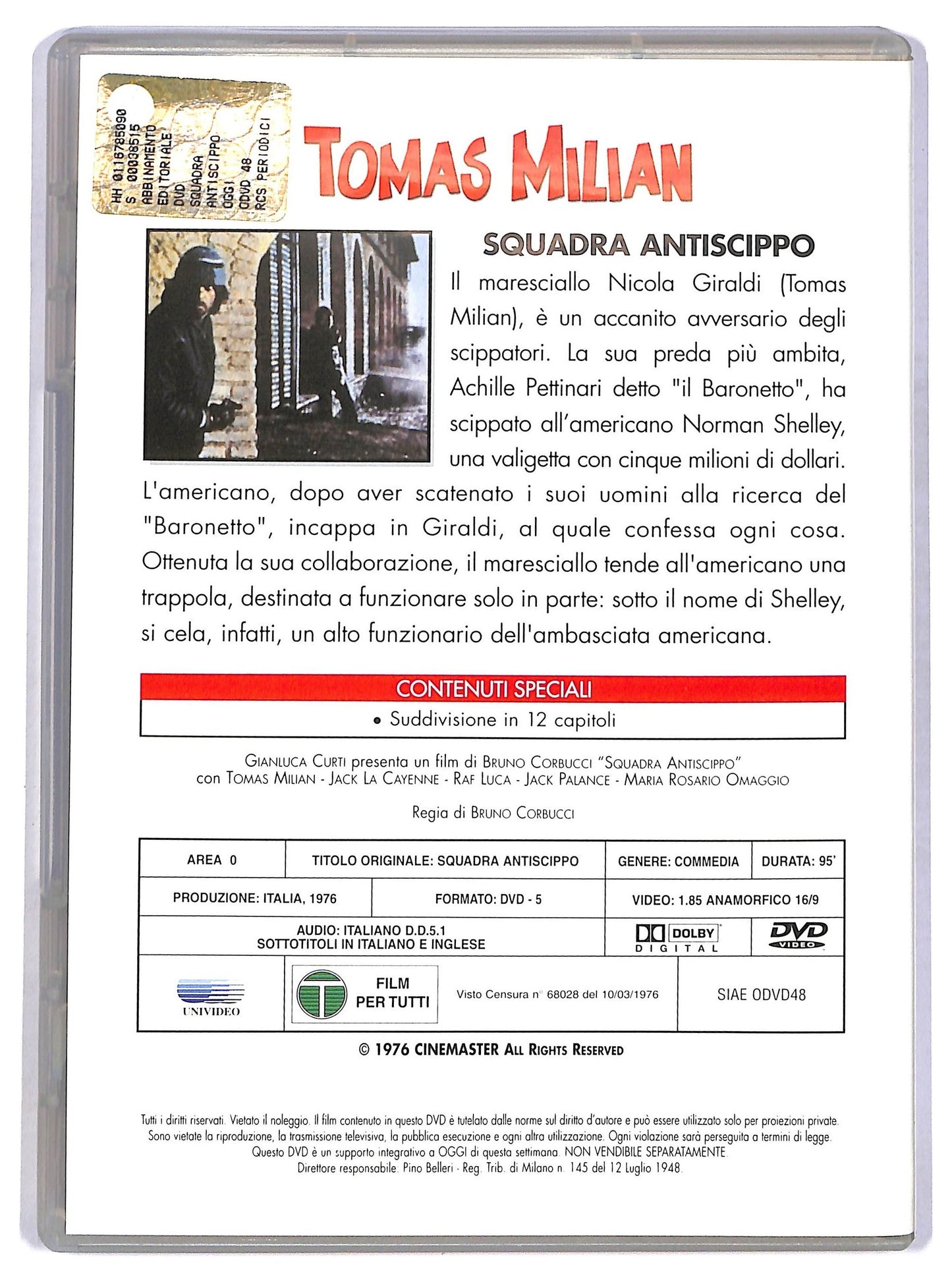 EBOND Squadra Antiscippo DVD EDITORIALE D782113