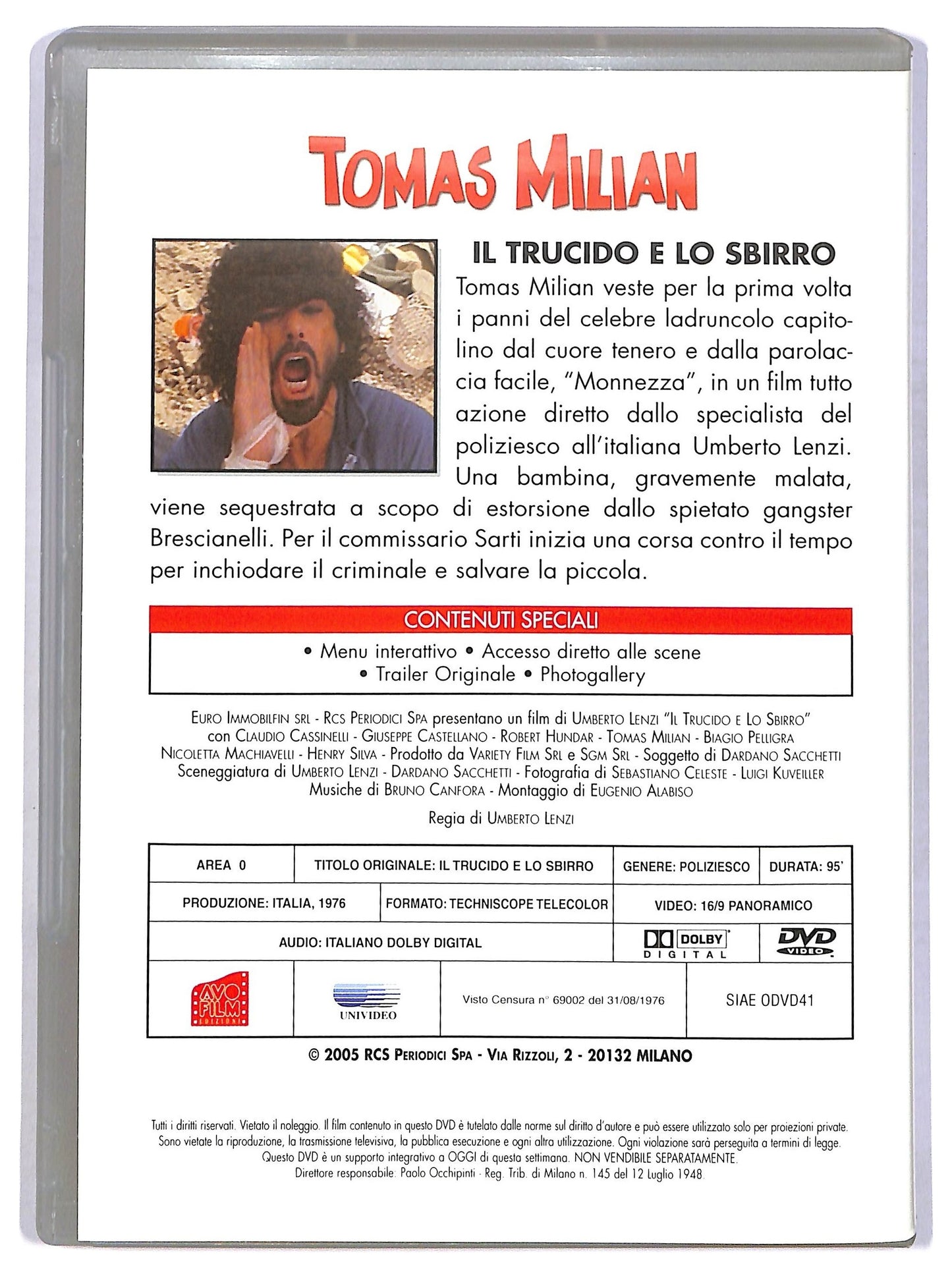 EBOND Il Trucido E Lo Sbirro EDITORIALE DVD D782141