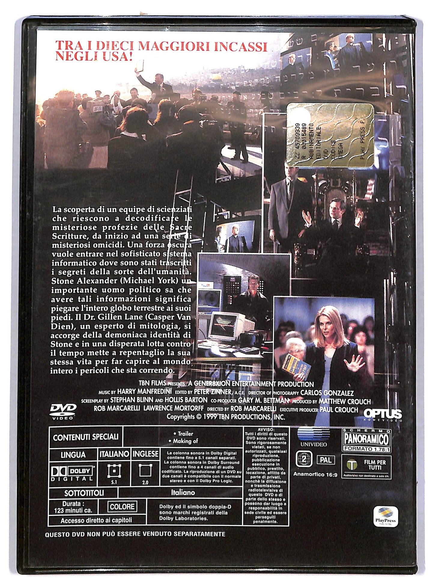 EBOND Codice Omega  EDITORIALE  DVD D782162