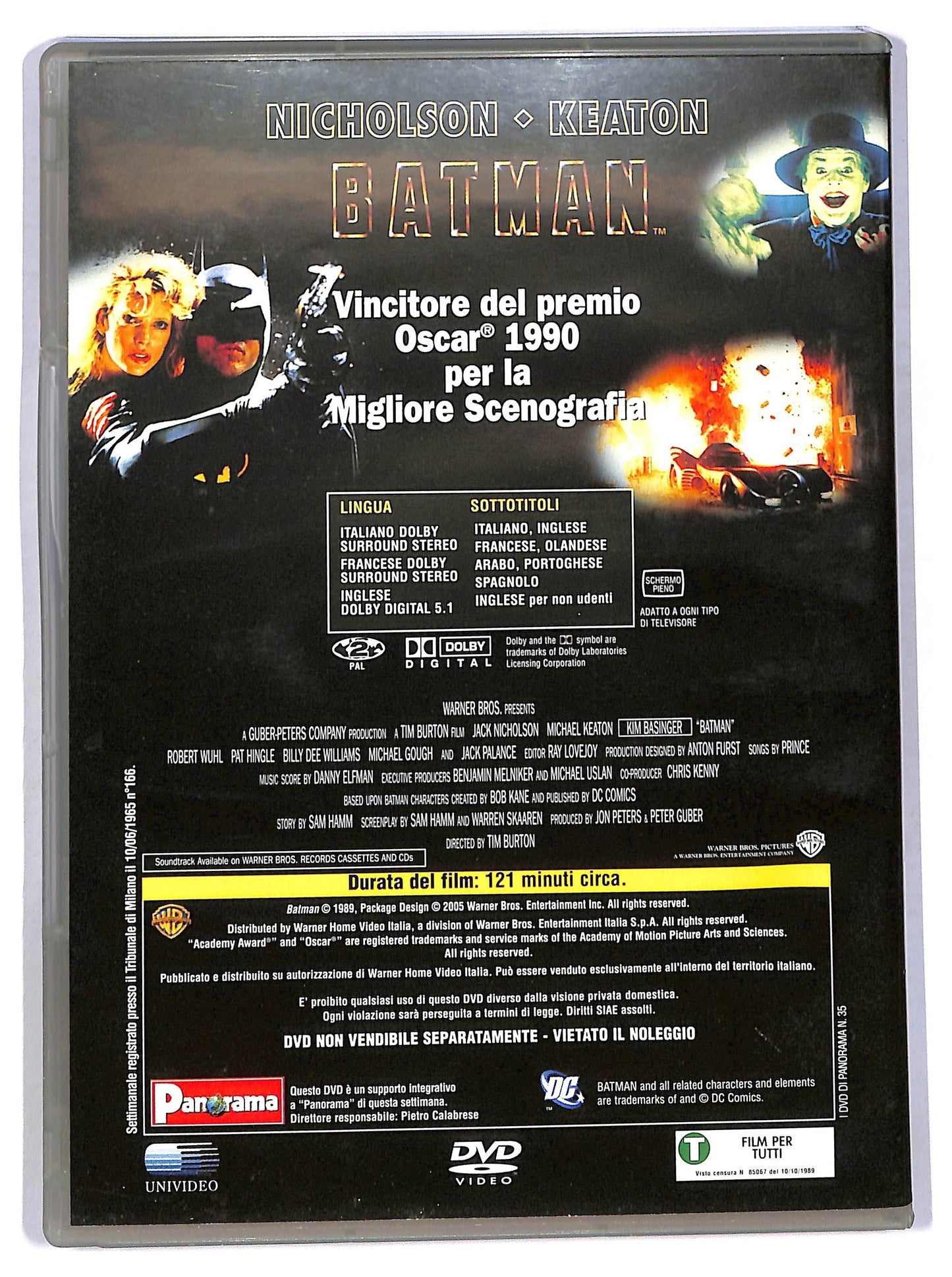 EBOND Batman EDITORIALE DVD D782208