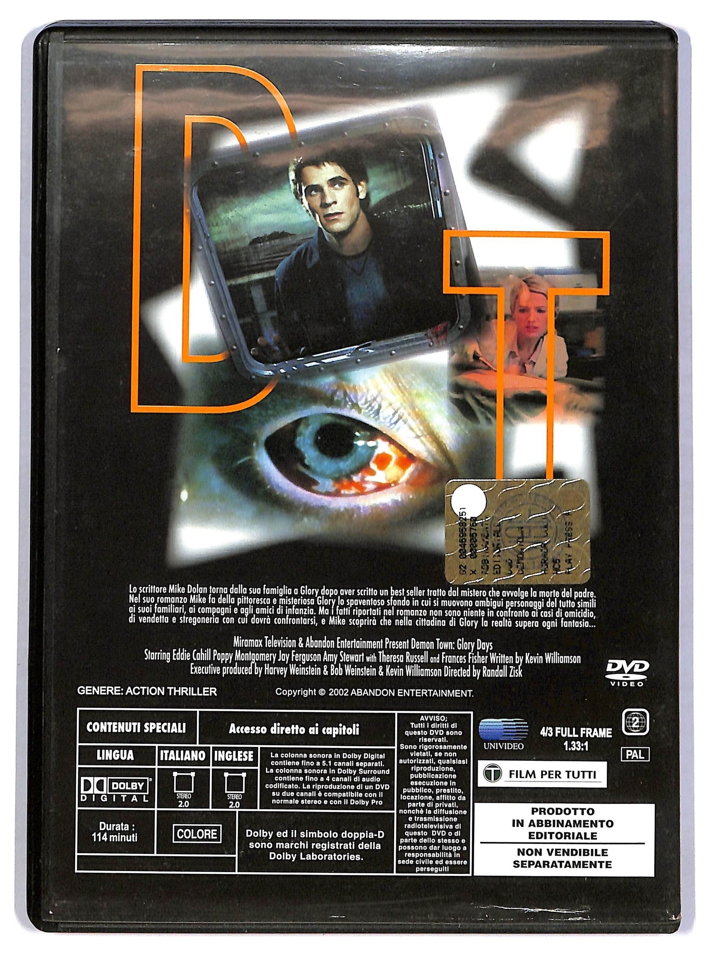 EBOND Demon Town  EDITORIALE DVD D782227