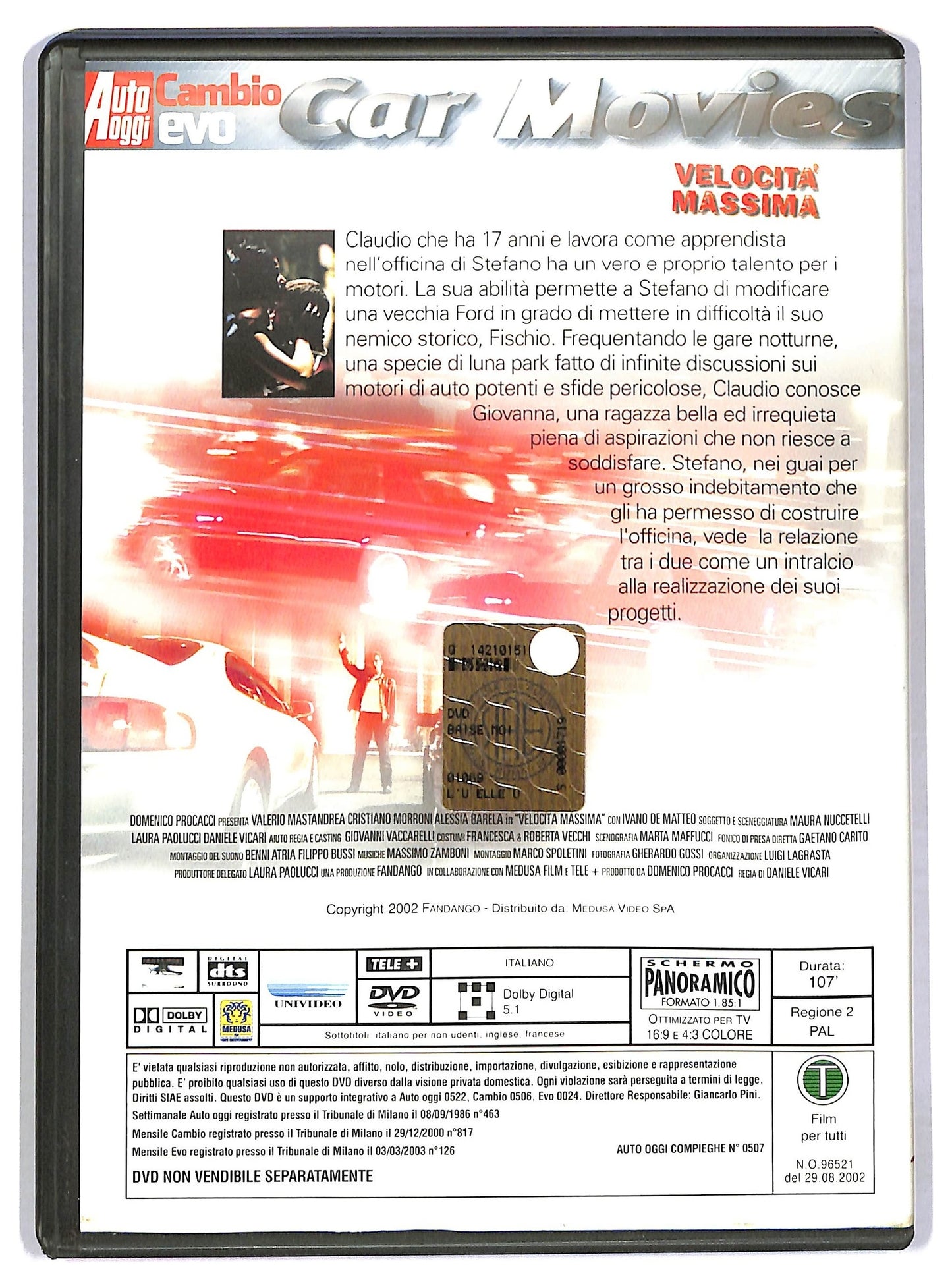 EBOND Velocita massima EDITORIALE DVD D782243