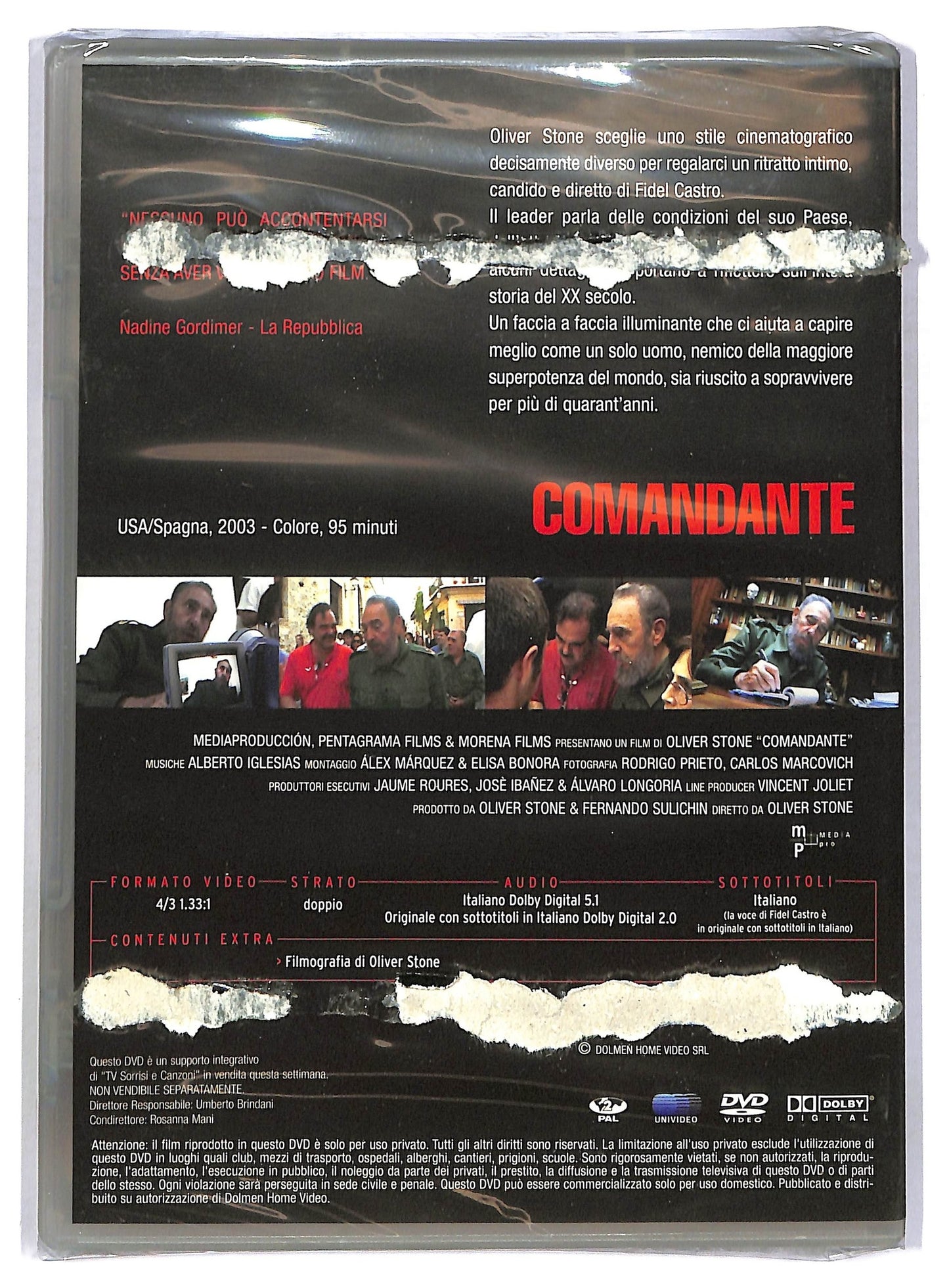 EBOND Comandante EDITORIALE DVD D782327