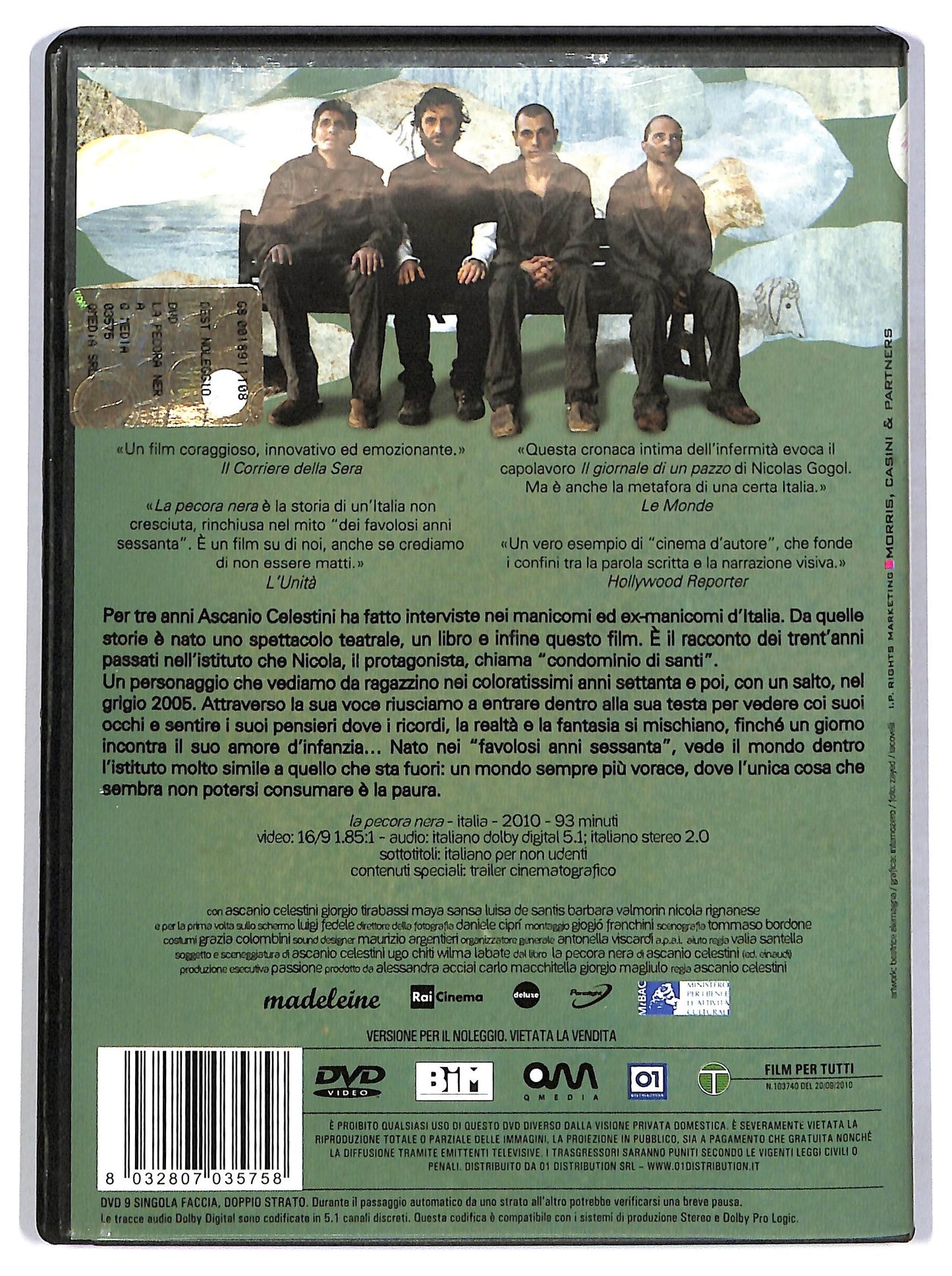 EBOND La pecora nera DVD NOLEGGIO D782426