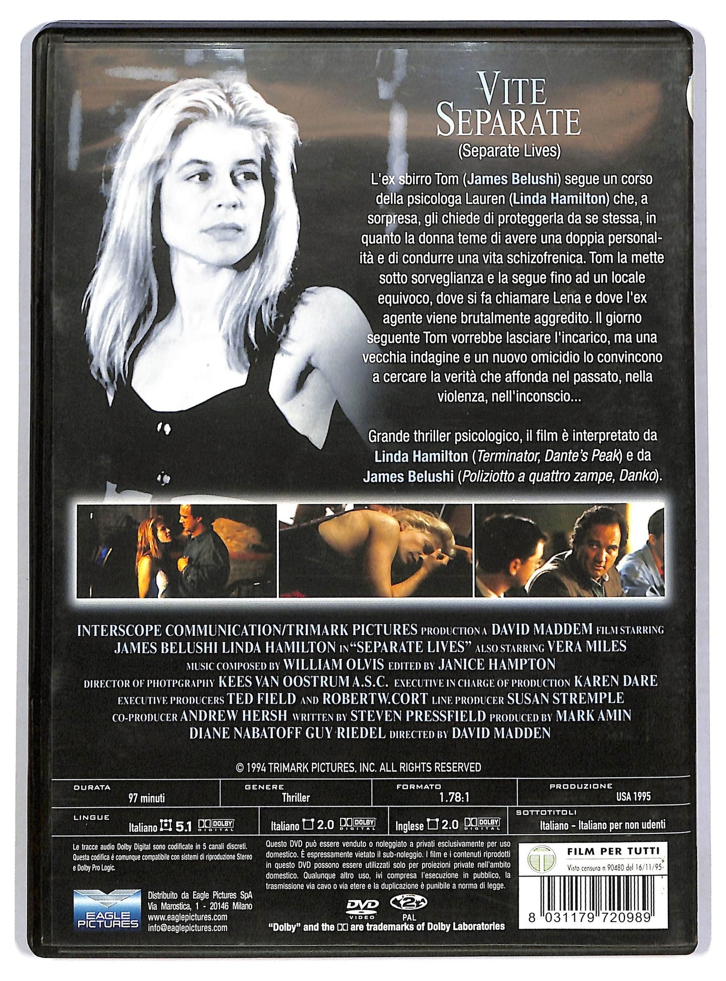 EBOND Vite Separate DVD NOLEGGIO D782449