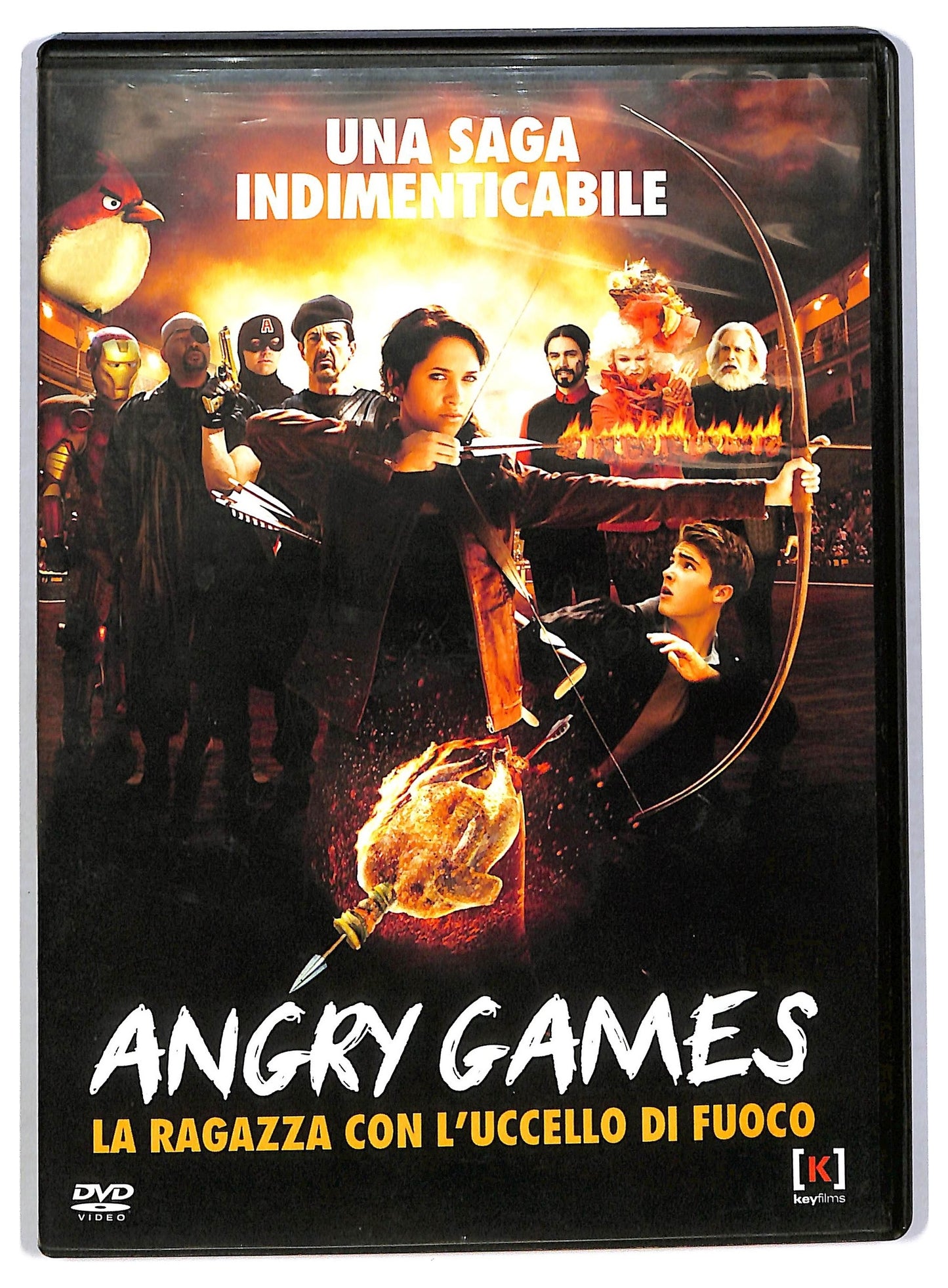 EBOND Angry games - La ragazza con l'uccello di fuoco DVD D782506