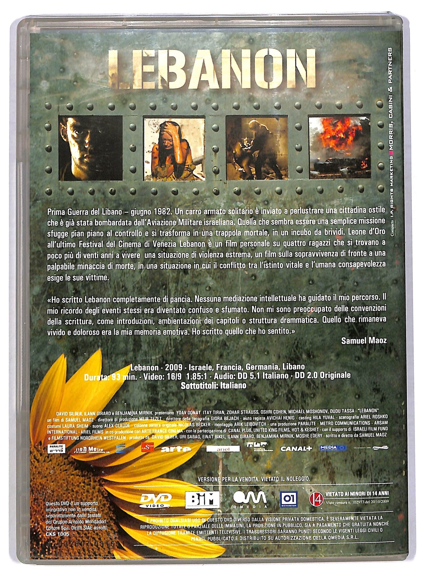 EBOND Lebanon DVD EDITORIALE D782558