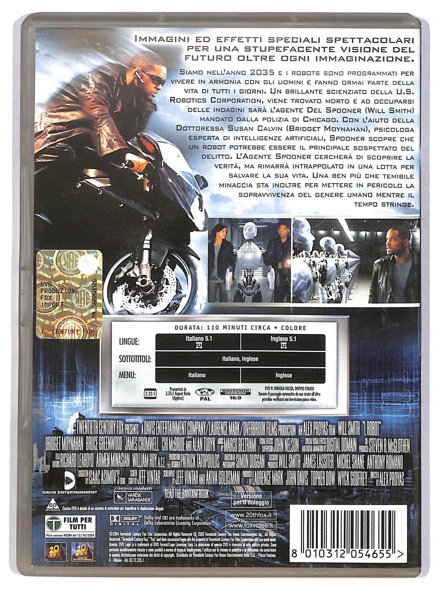 EBOND Io, Robot  NOLEGGIO DVD D782626