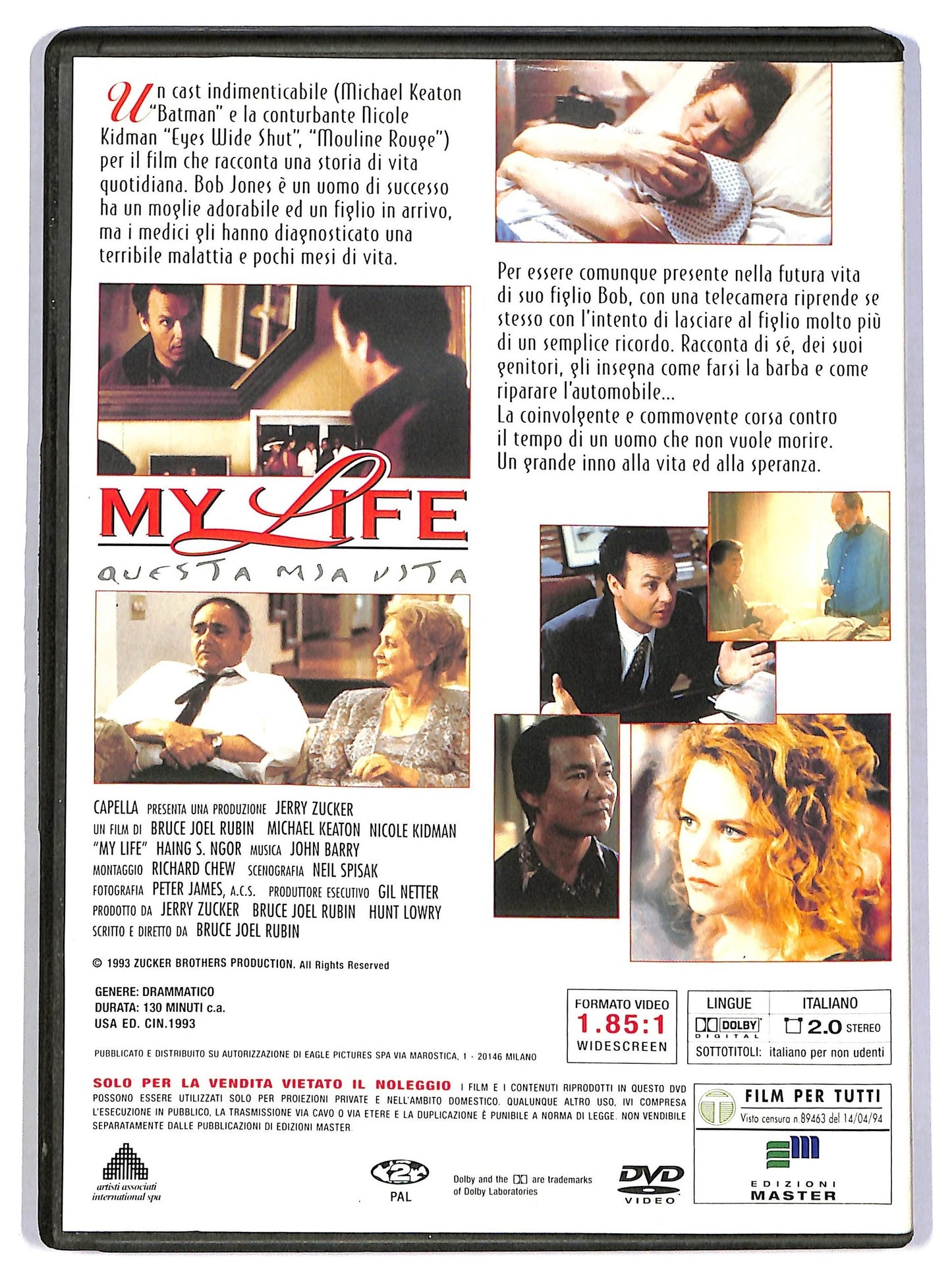 EBOND My Life - Questa Mia Vita [Editoriale Edizioni Master] DVD D782645