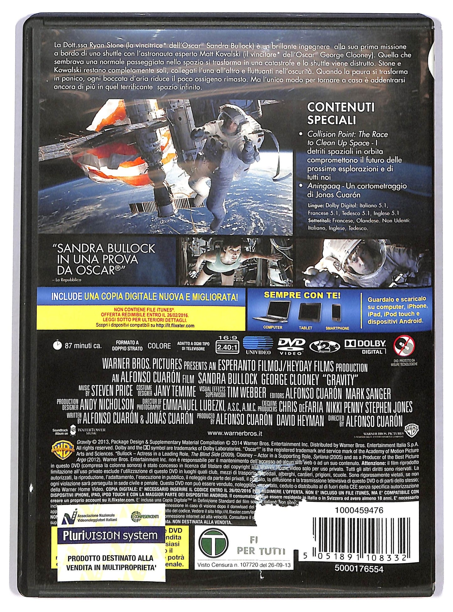 EBOND gravity DVD D782720