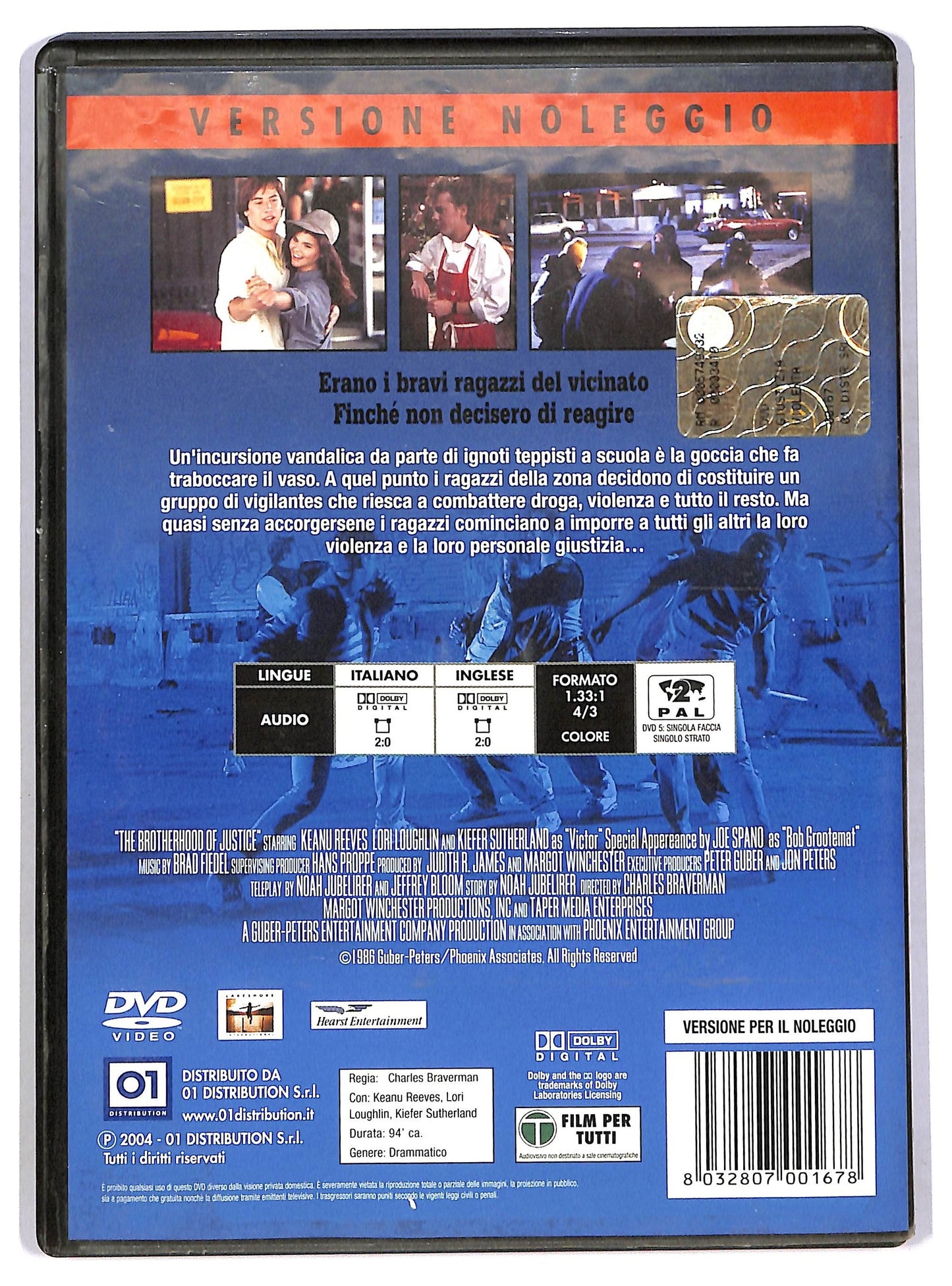 EBOND Giustizia Violenta DVD D782837