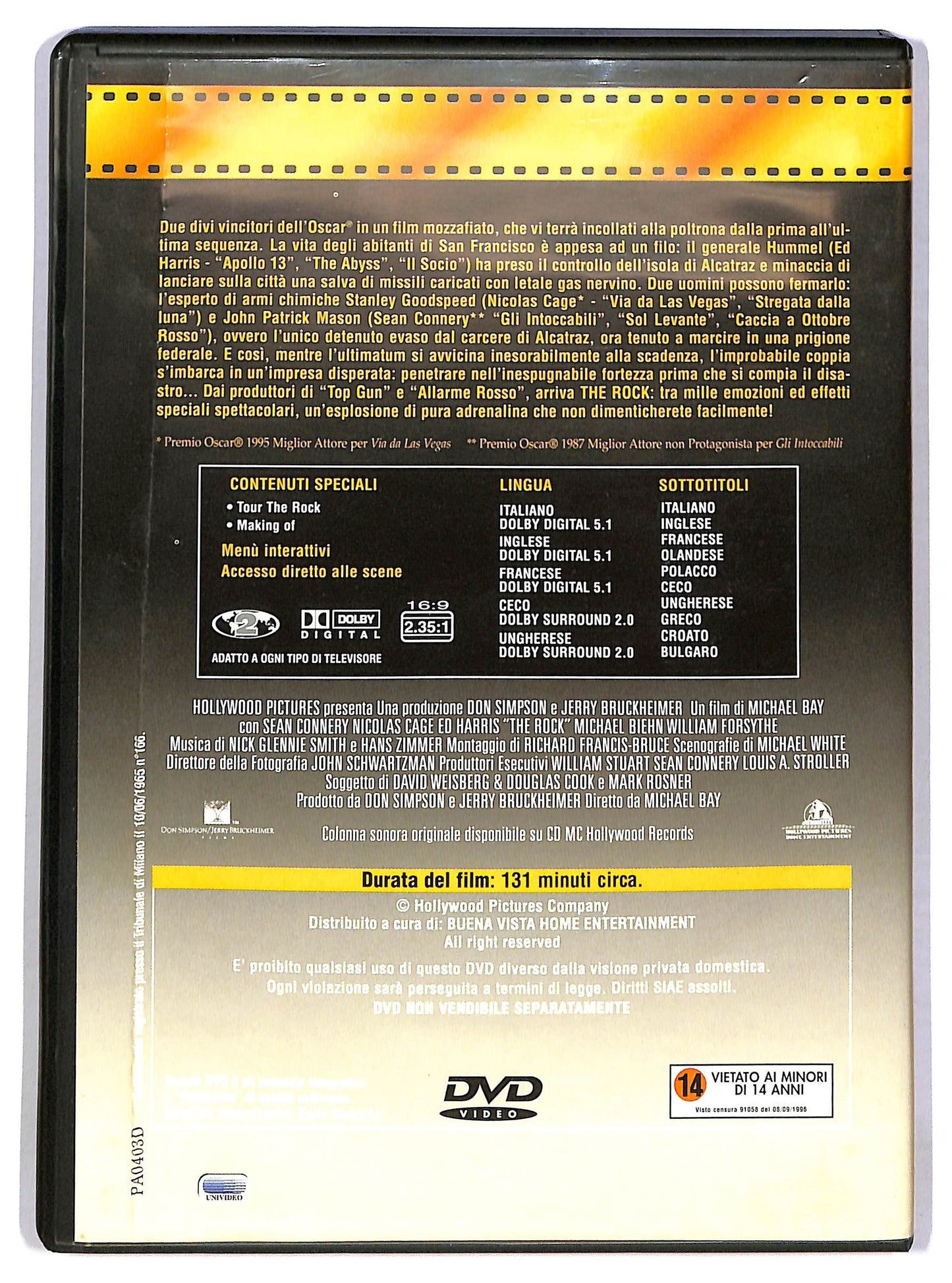 EBOND The Rock EDITORIALE DVD D782913