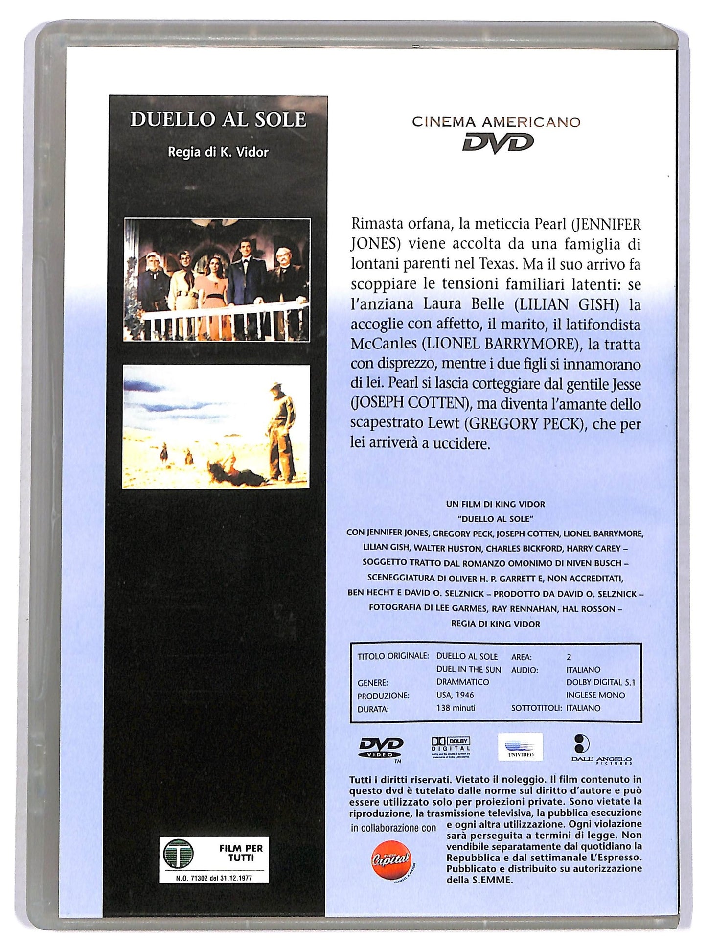 EBOND Duello al sole EDITORIALE  DVD D783062