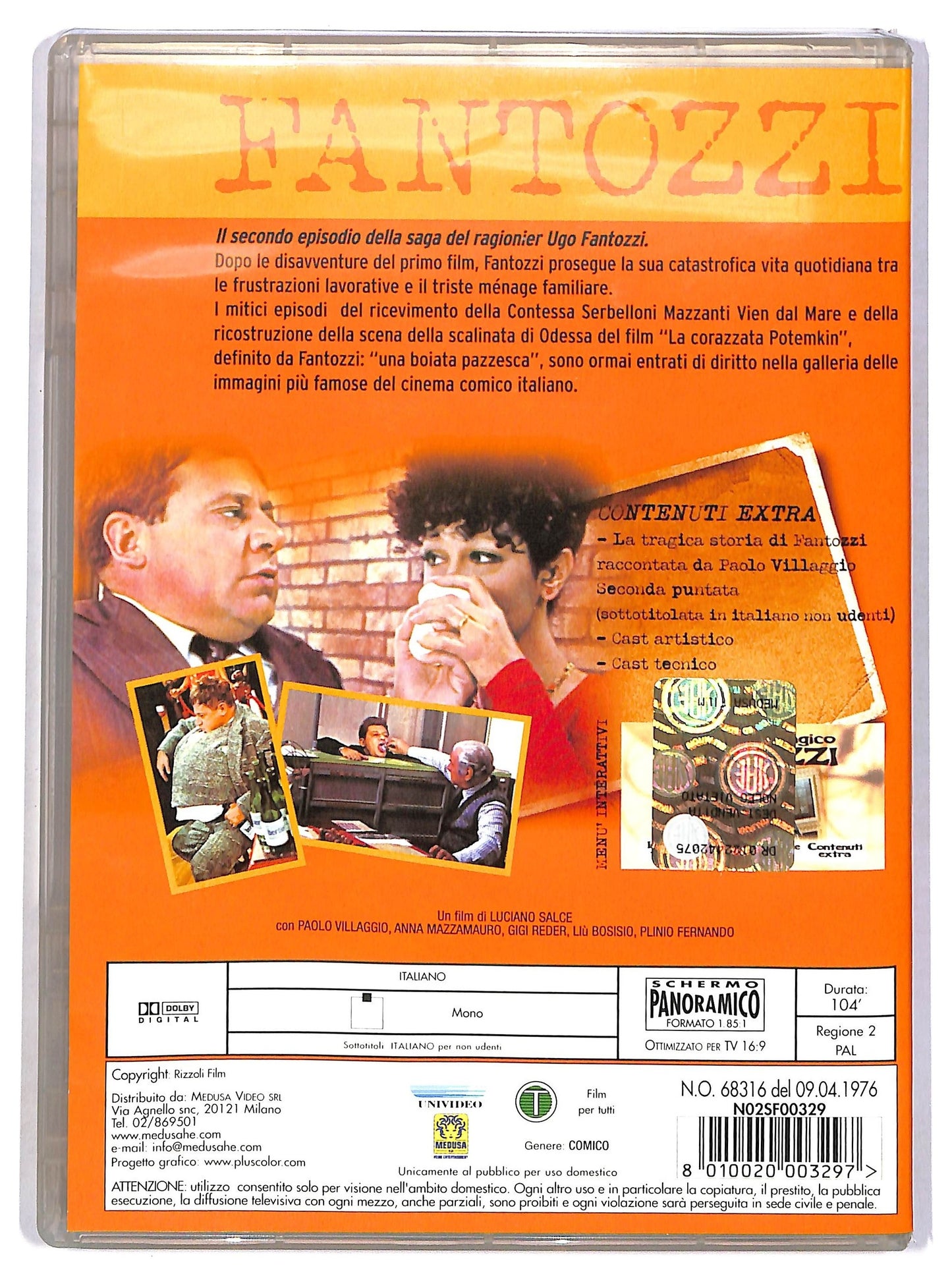 EBOND Il secondo tragico Fantozzi DVD D783126