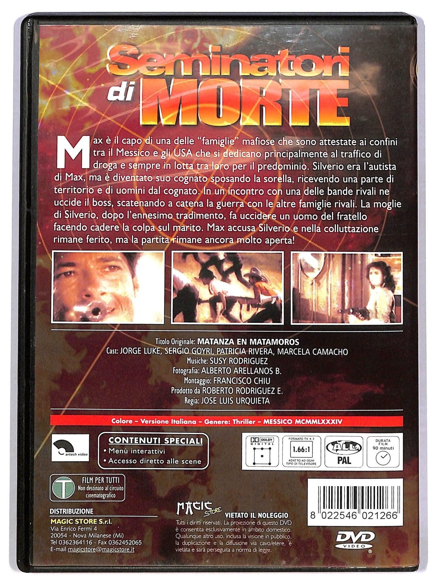EBOND Seminatori Di Morte DVD D783248