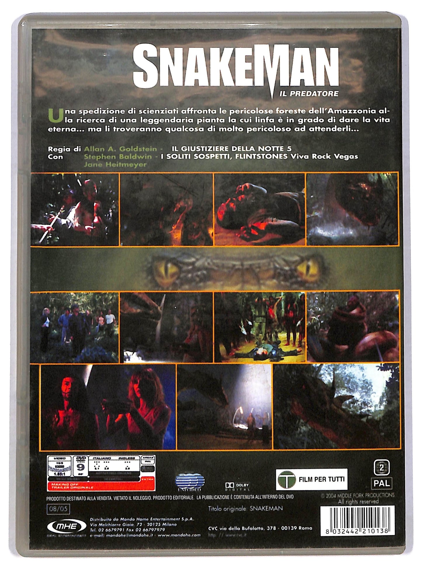 EBOND Snakeman - Il Predatore  DVD D783255