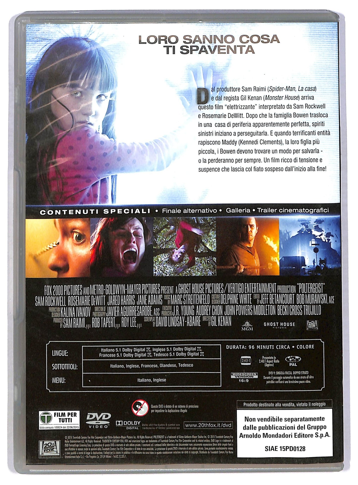 EBOND Poltergeist DVD EDITORIALE D783264