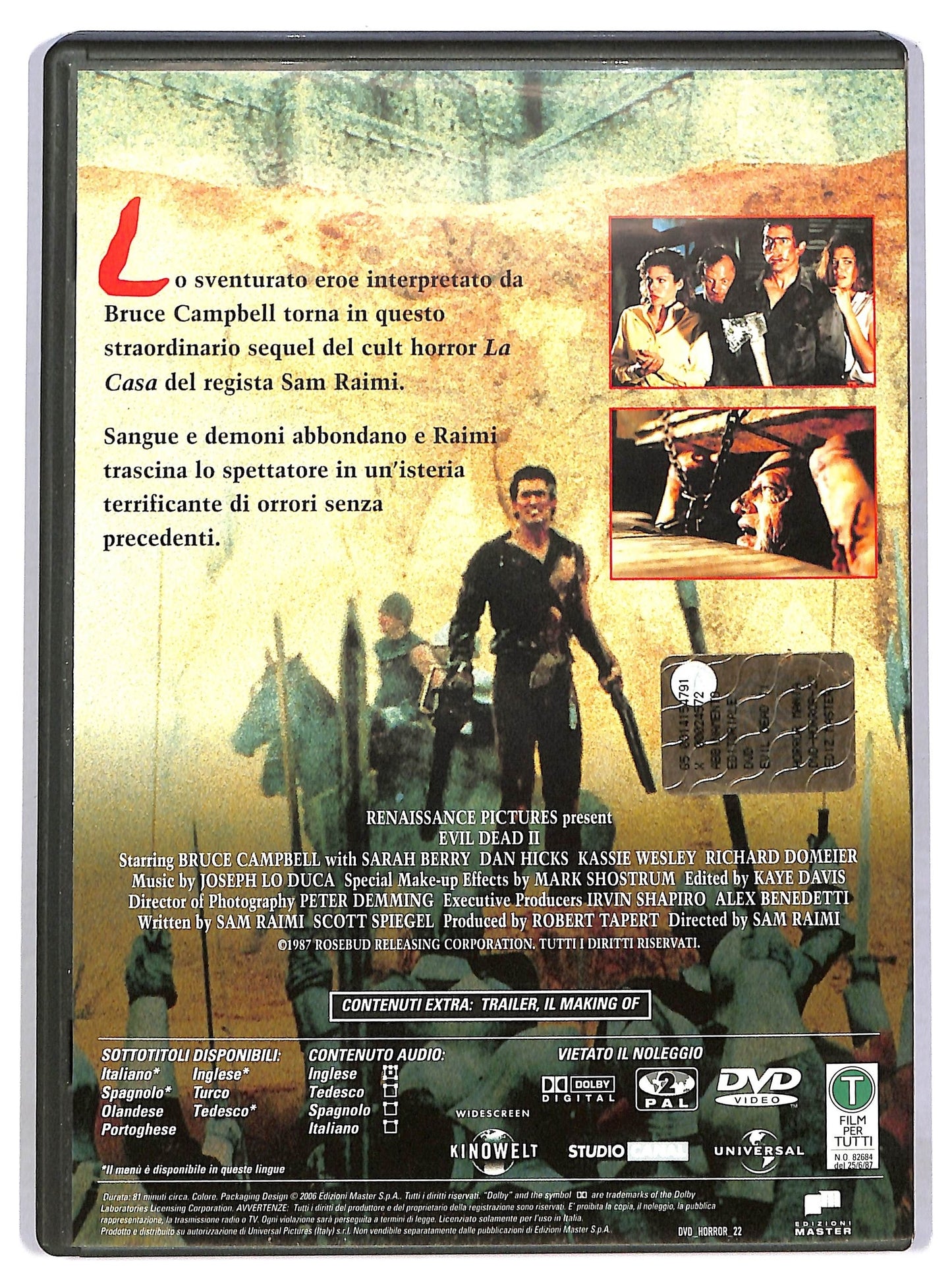 EBOND La casa II EDITORIALE DVD D783308