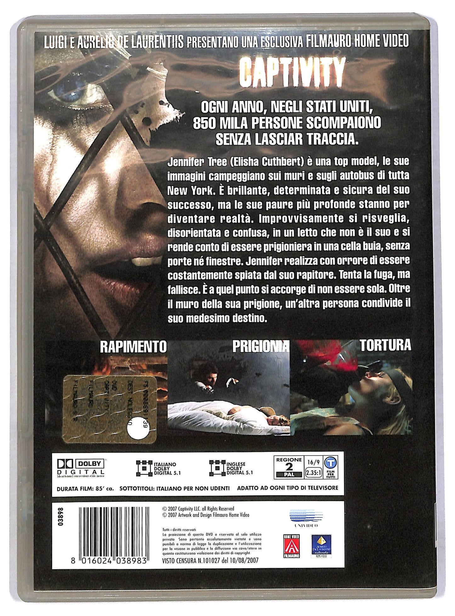 EBOND Captivity NOLEGGIO DVD D783323