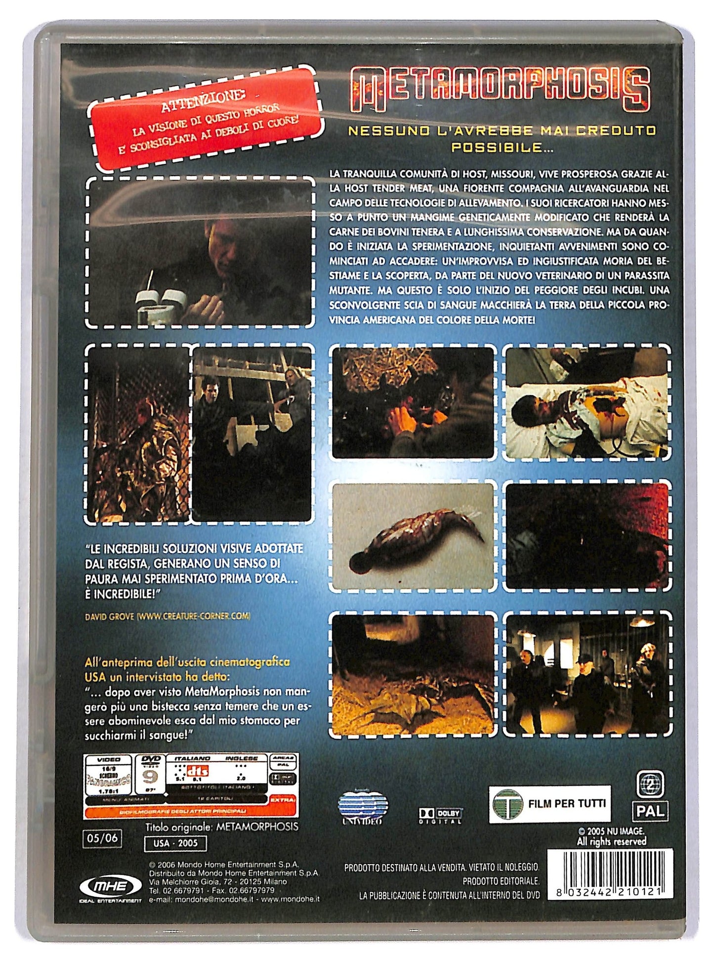 EBOND metamorphosis DVD D783337