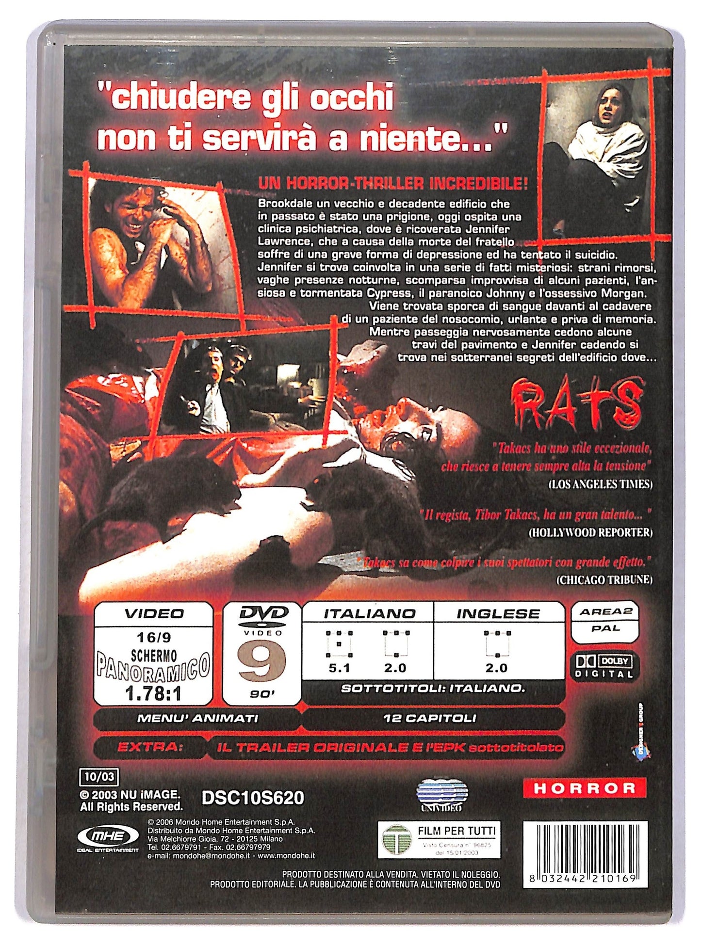 EBOND Rats EDITORIALE DVD D783403
