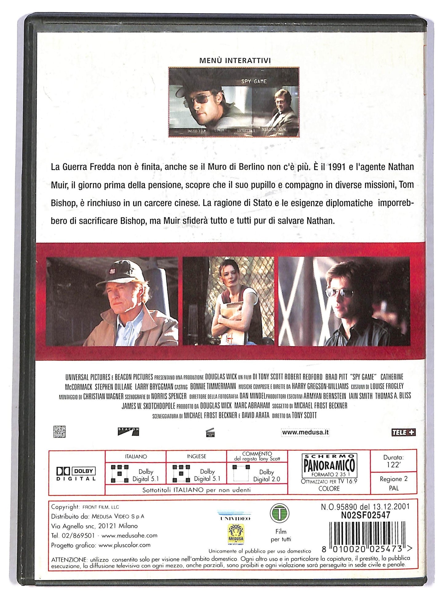 EBOND Spy Game DVD D783430