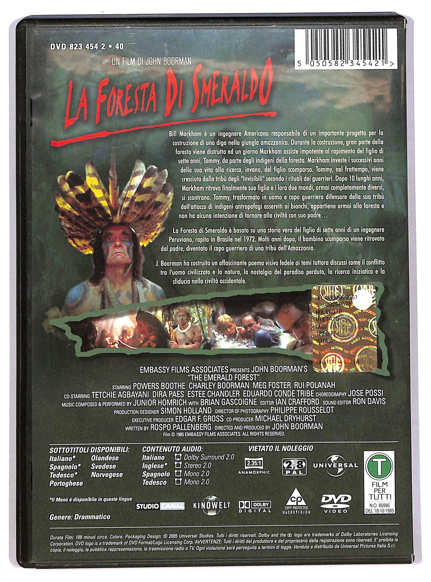 EBOND La Foresta Di Smeraldo DVD D783461