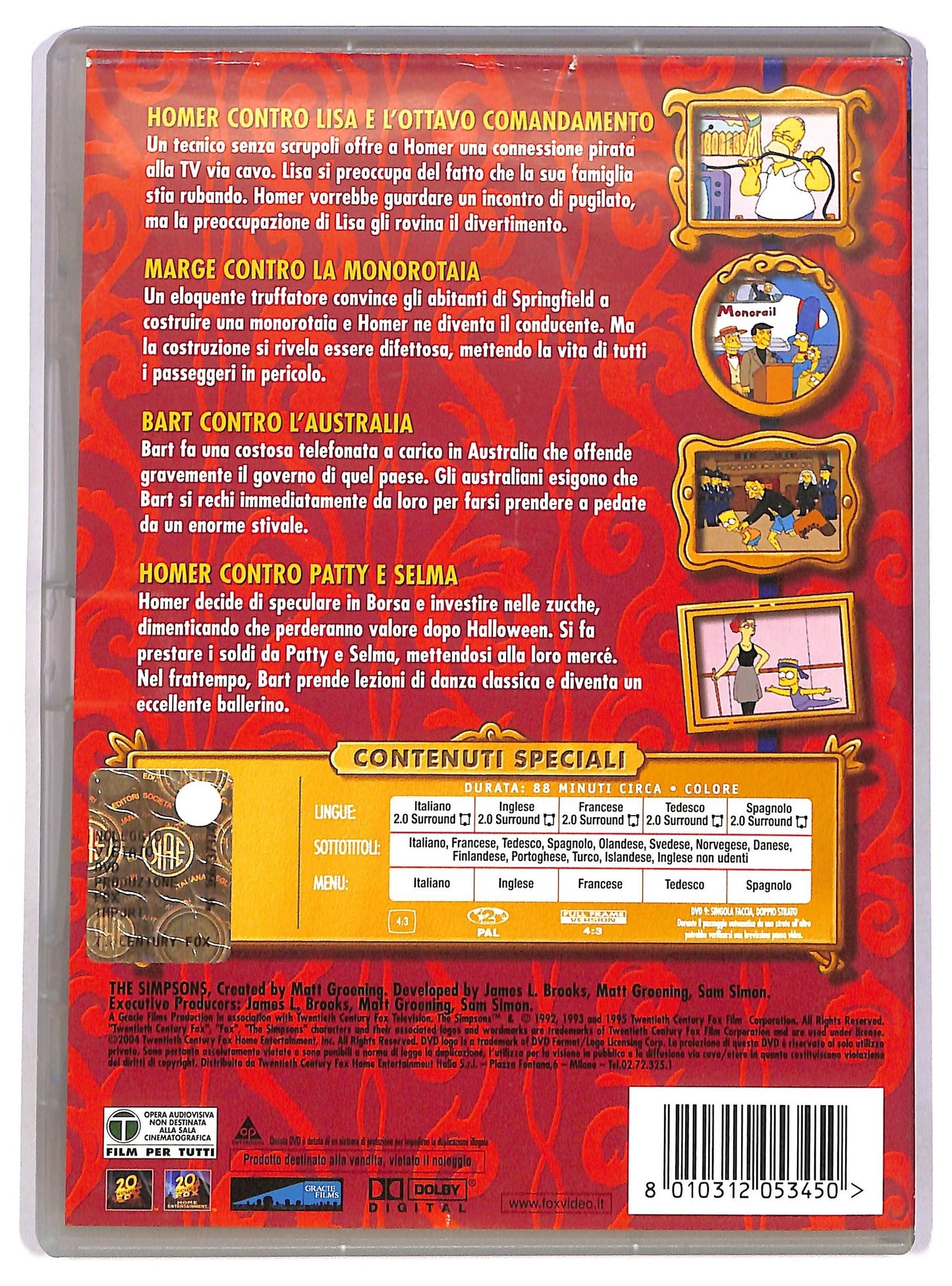 EBOND I Simpson - I Simpson contro tutti DVD D783521