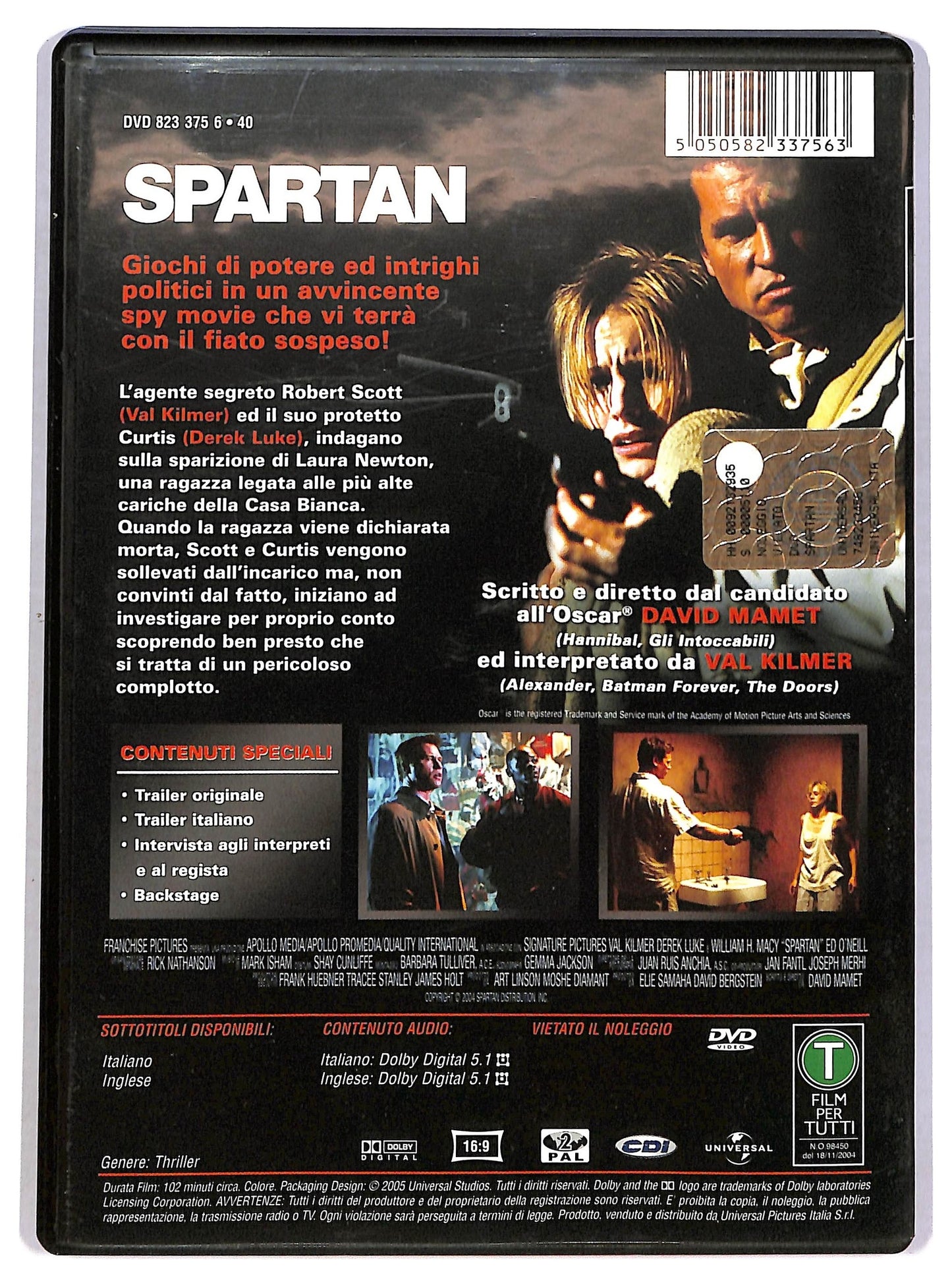 EBOND Spartan  DVD D783533
