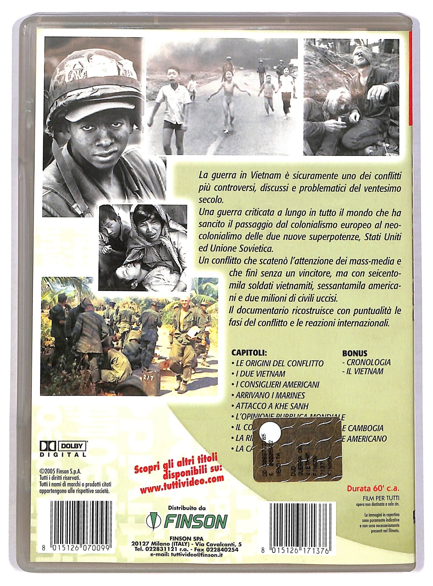 EBOND La guerra del vietnam EDITORIALE DVD D783559