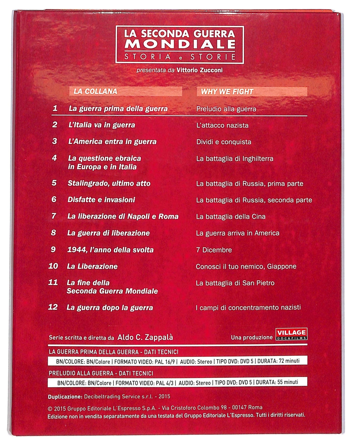 EBOND La guerra prima della guerra Vol.1 EDITORIALE  DVD D783844