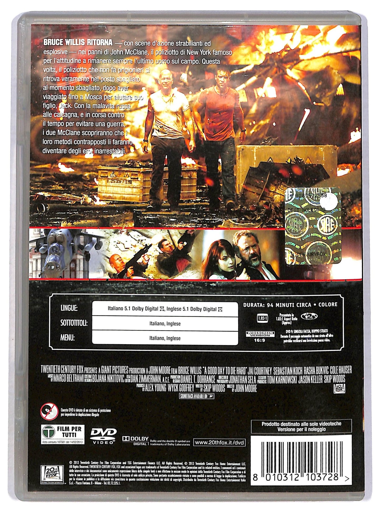 EBOND Die Hard - Un buon giorno per morire Noleggio DVD D783965