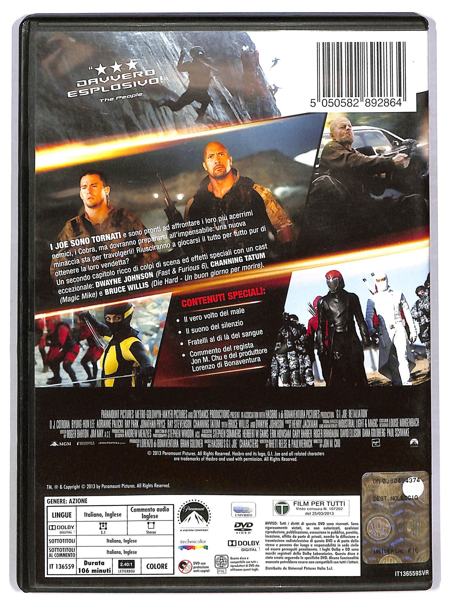 EBOND G.I. Joe - La Vendetta Noleggio DVD D783967