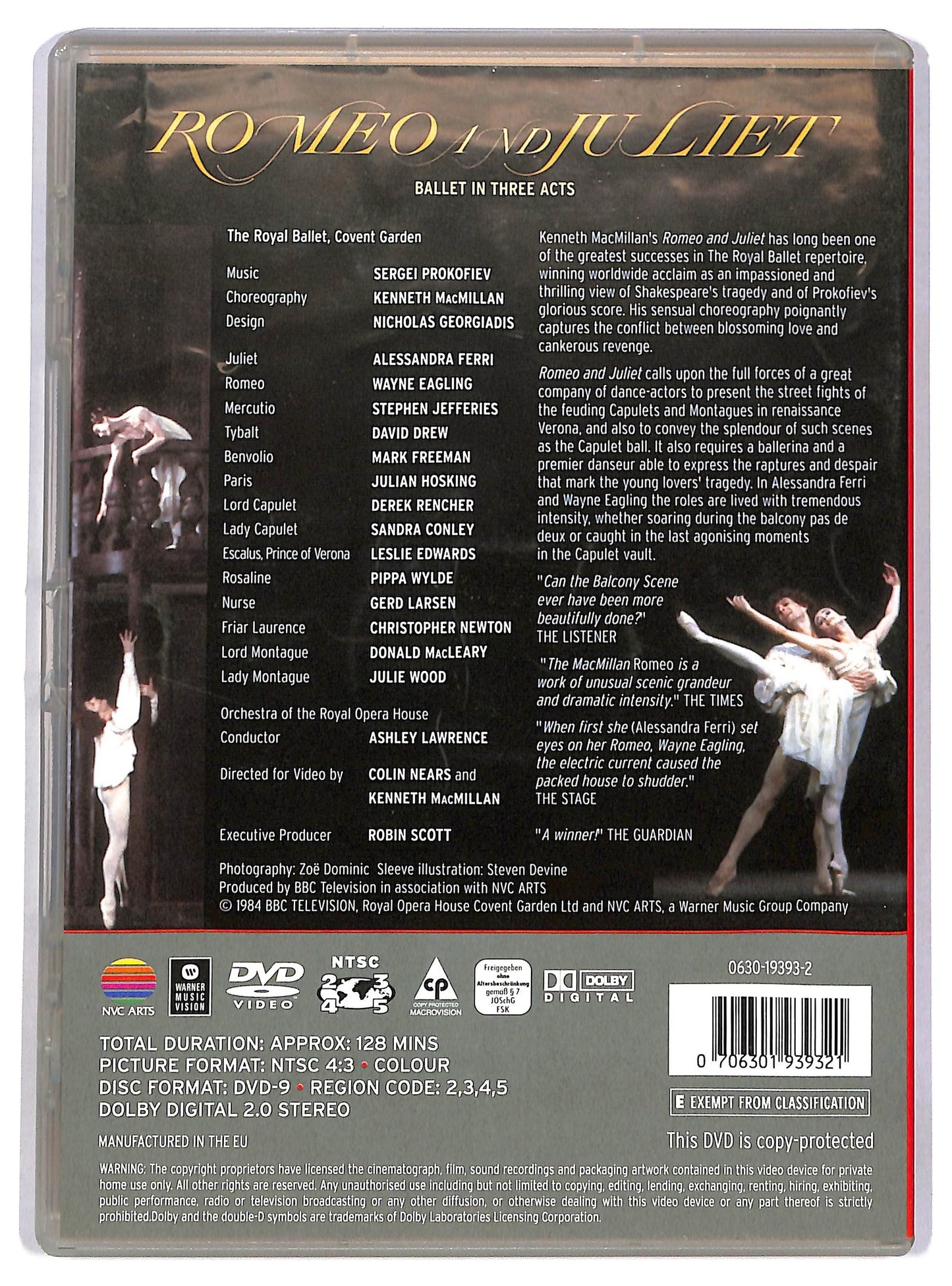 EBOND Romeo And Juliet Op.64 DVD D784012