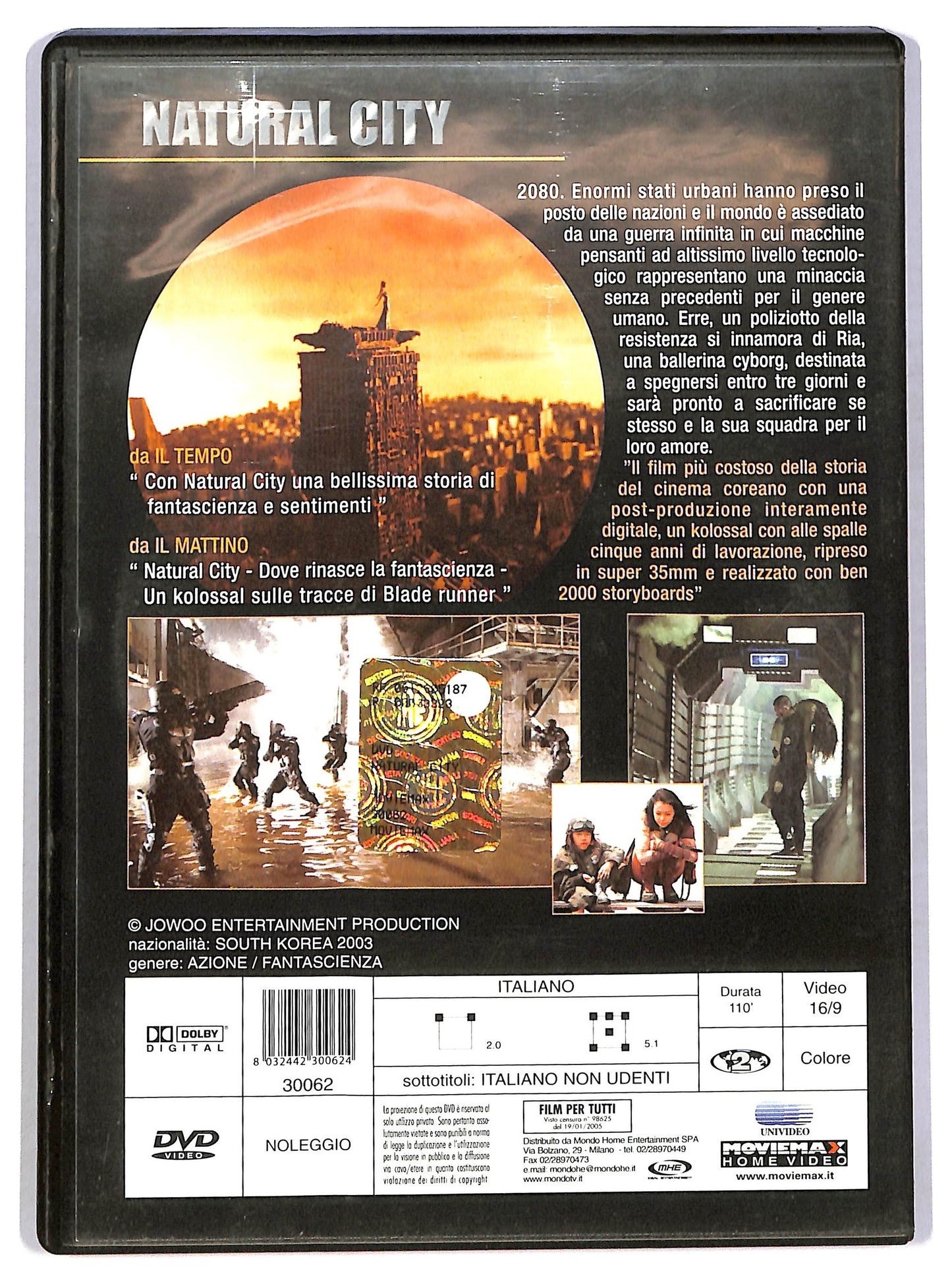 EBOND Natural City DVD NOLEGGIO D784061