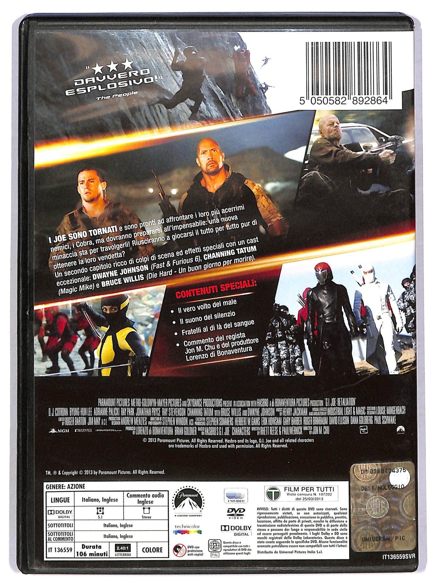 EBOND G.I. Joe - La Vendetta Noleggio DVD D784110