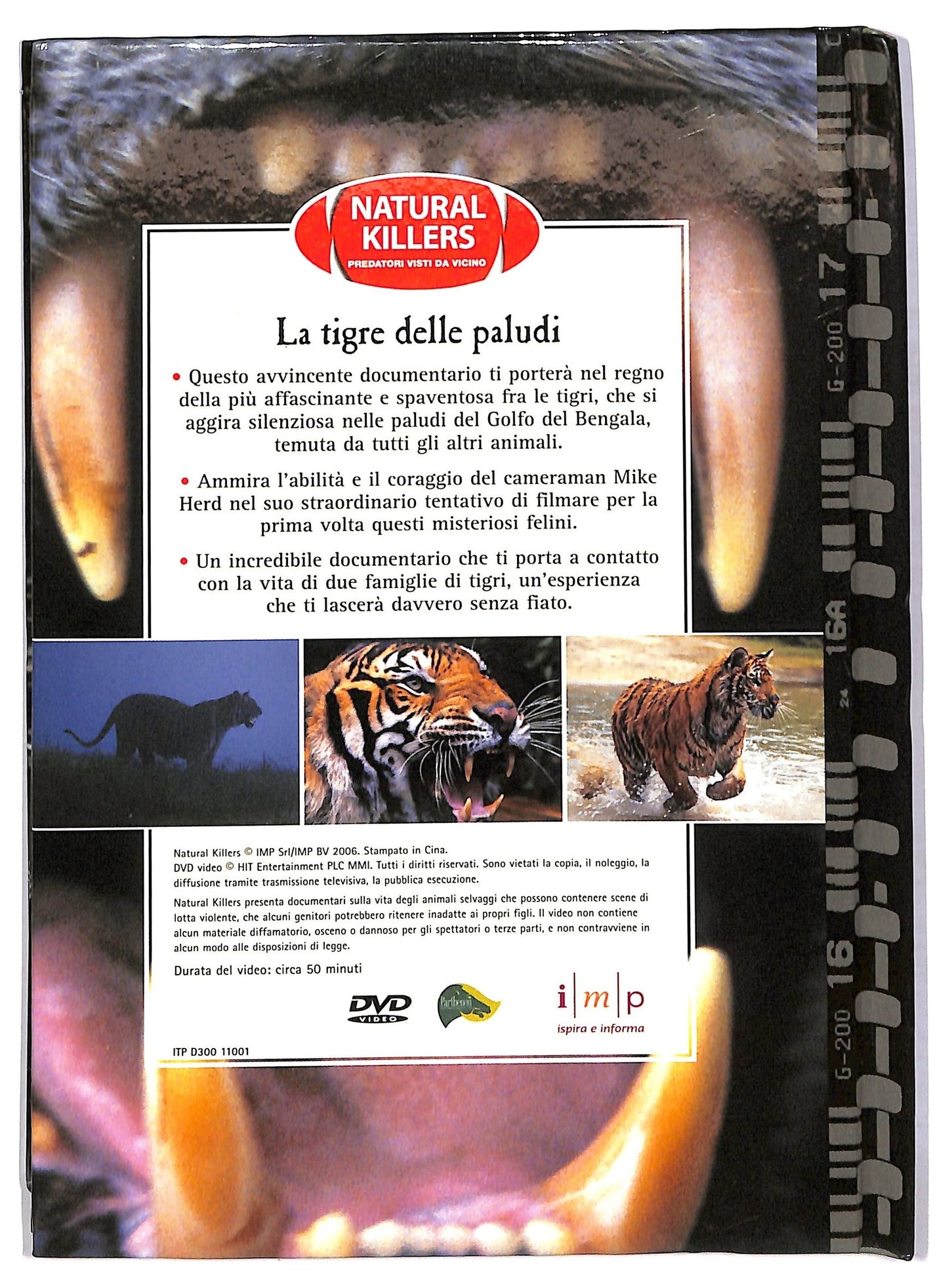 EBOND Tigre delle paludi  DVD EDITORIALE D784201