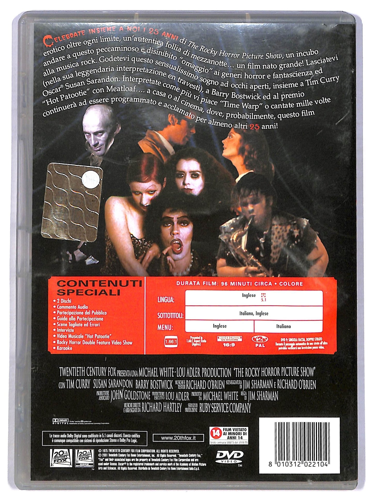 EBOND The Rocky Horror Picture Show DVD D784305