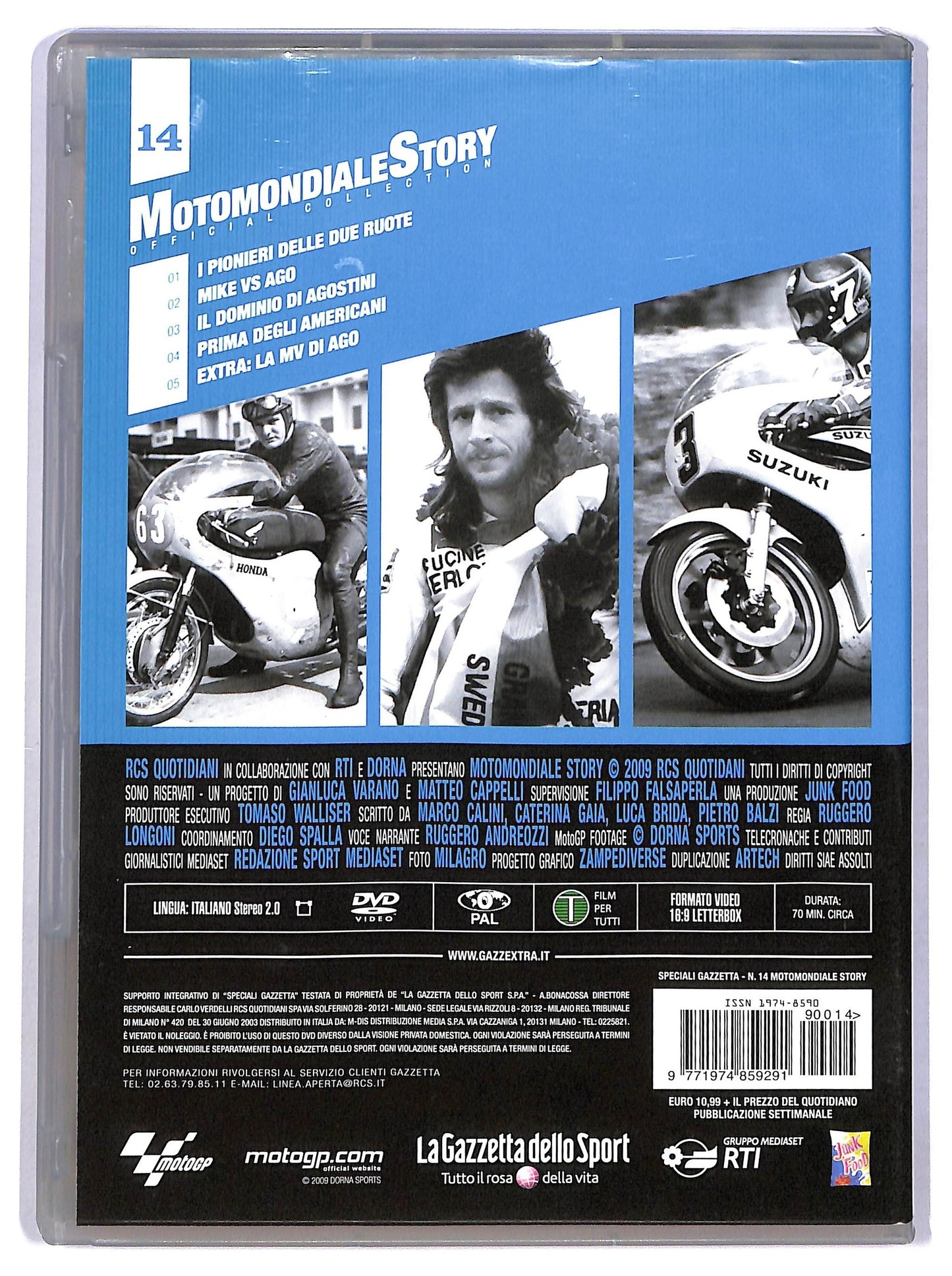 EBOND Motomondiale Story Official Collection volume 14 EDITORIALE DVD D784320