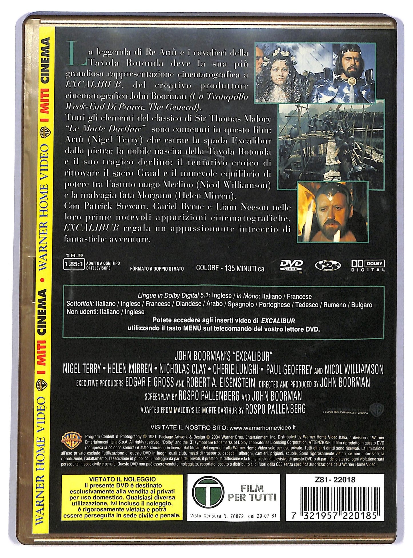 EBOND Excalibur  DVD D784348