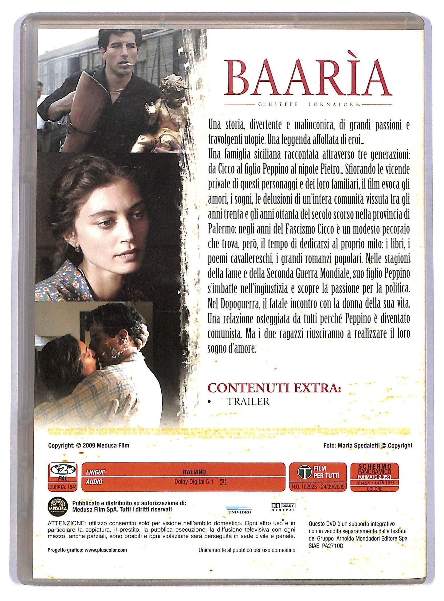 EBOND Baaria -  EDITORIALE  DVD D784509