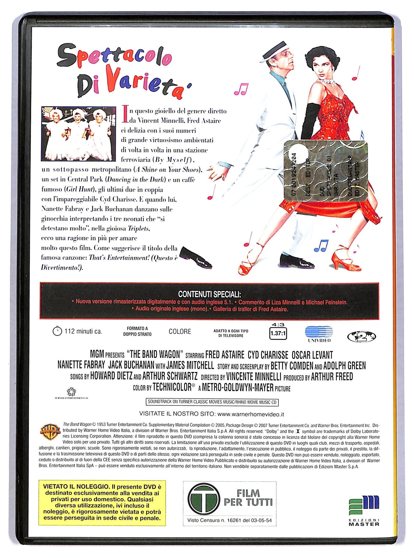 EBOND Spettacolo di varieta DVD EDITORIALE D784510
