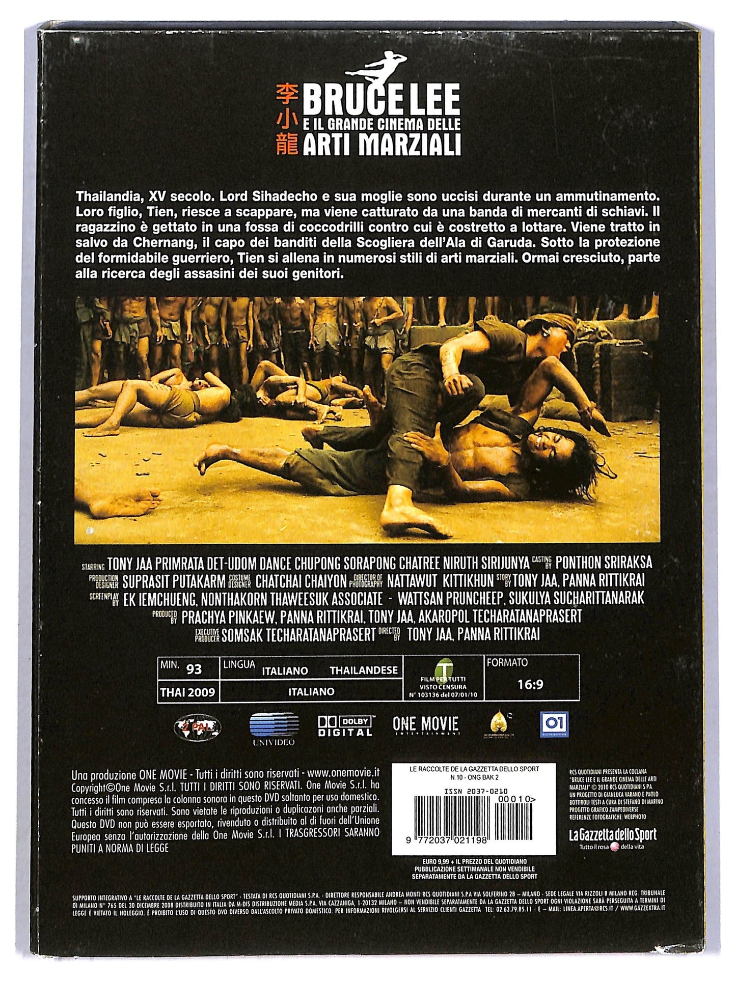 EBOND Ong - Bak 2 la nascita del dragone volume 10 EDITORIALE DVD D784609