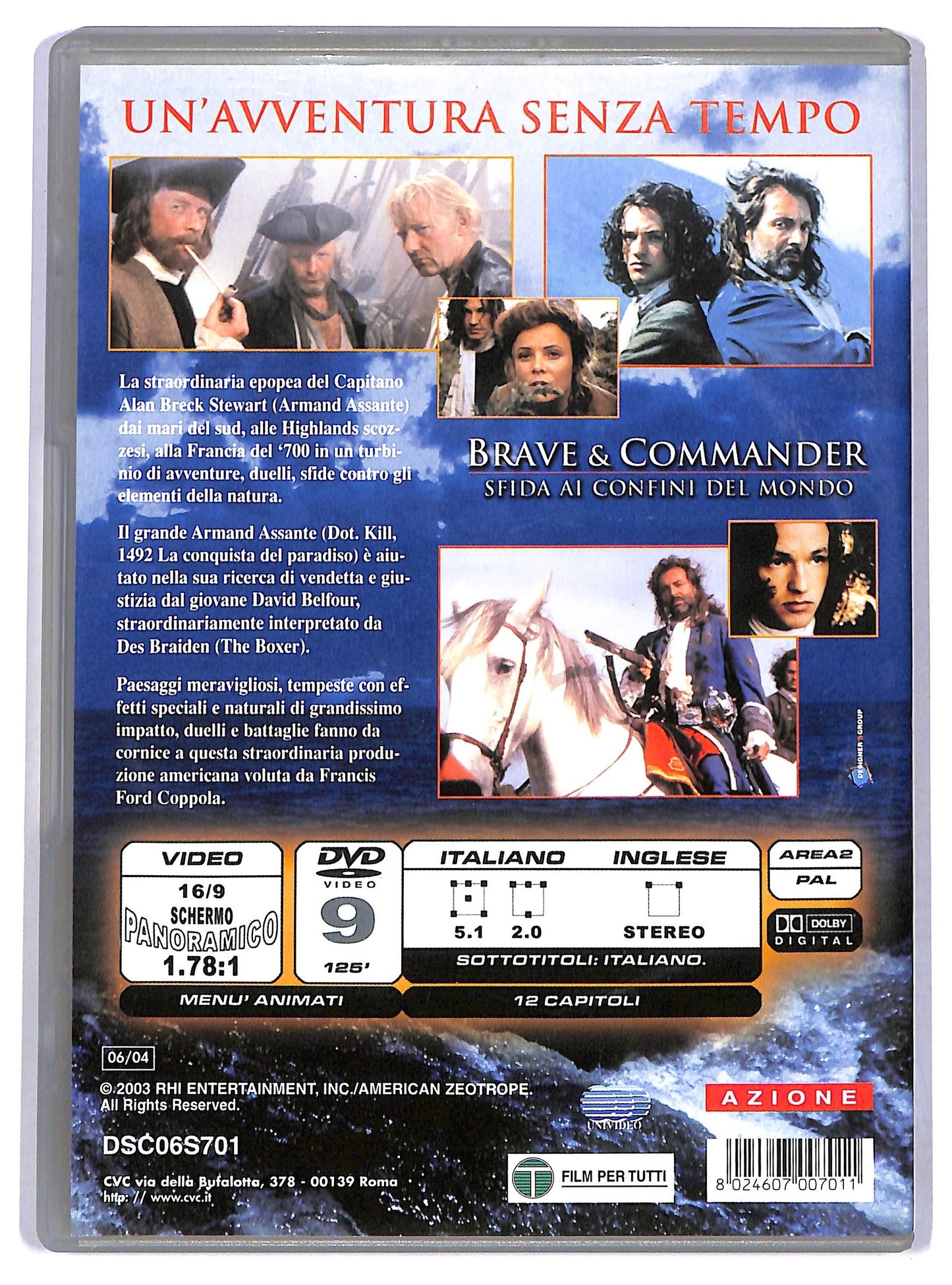 EBOND Brave & commander - sfida ai confini del mare DVD D784636