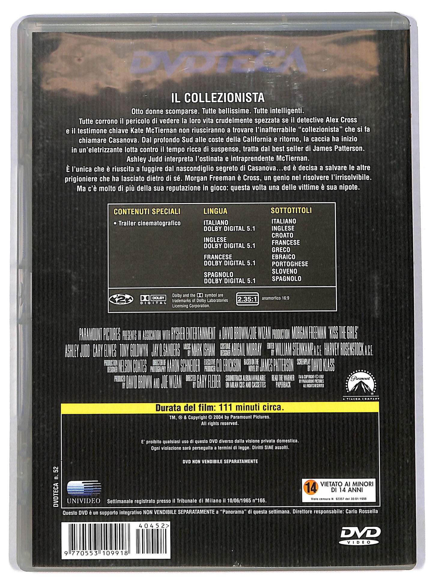 EBOND Il collezionista EDITORIALE DVD D784817