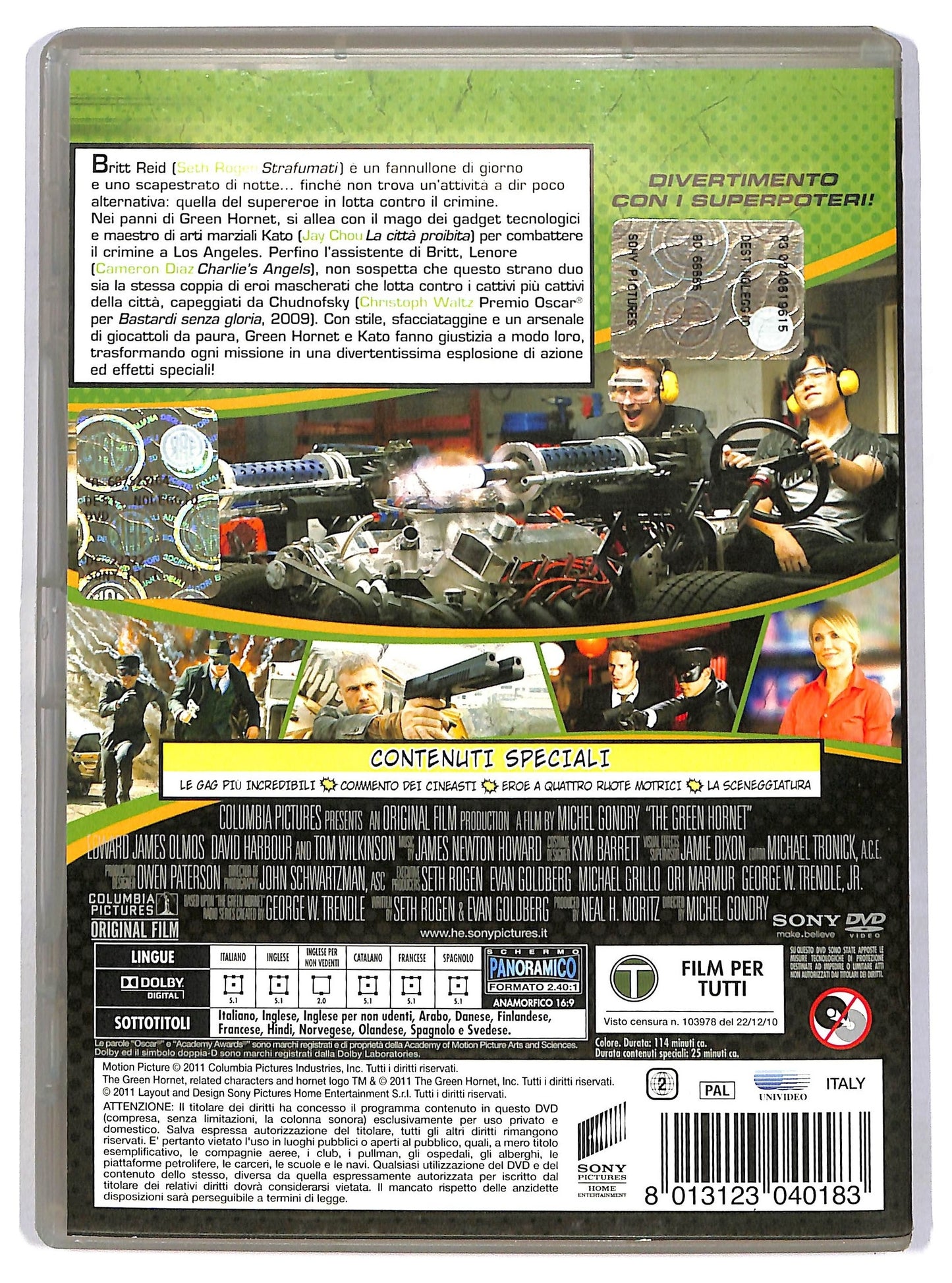 EBOND The Green Hornet DVD NOLEGGIO D784862