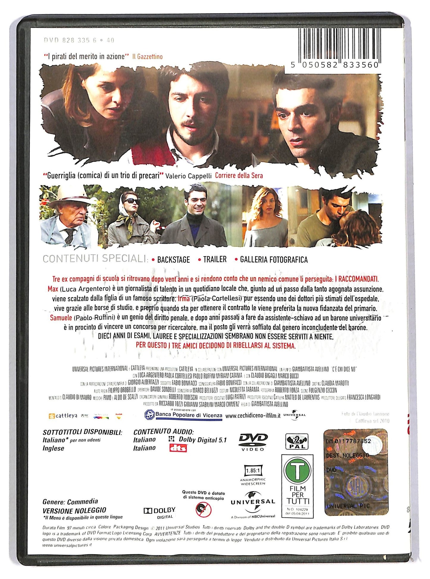 EBOND Ai Raccomandati c'e chi dice no NOLEGGIO DVD D784903