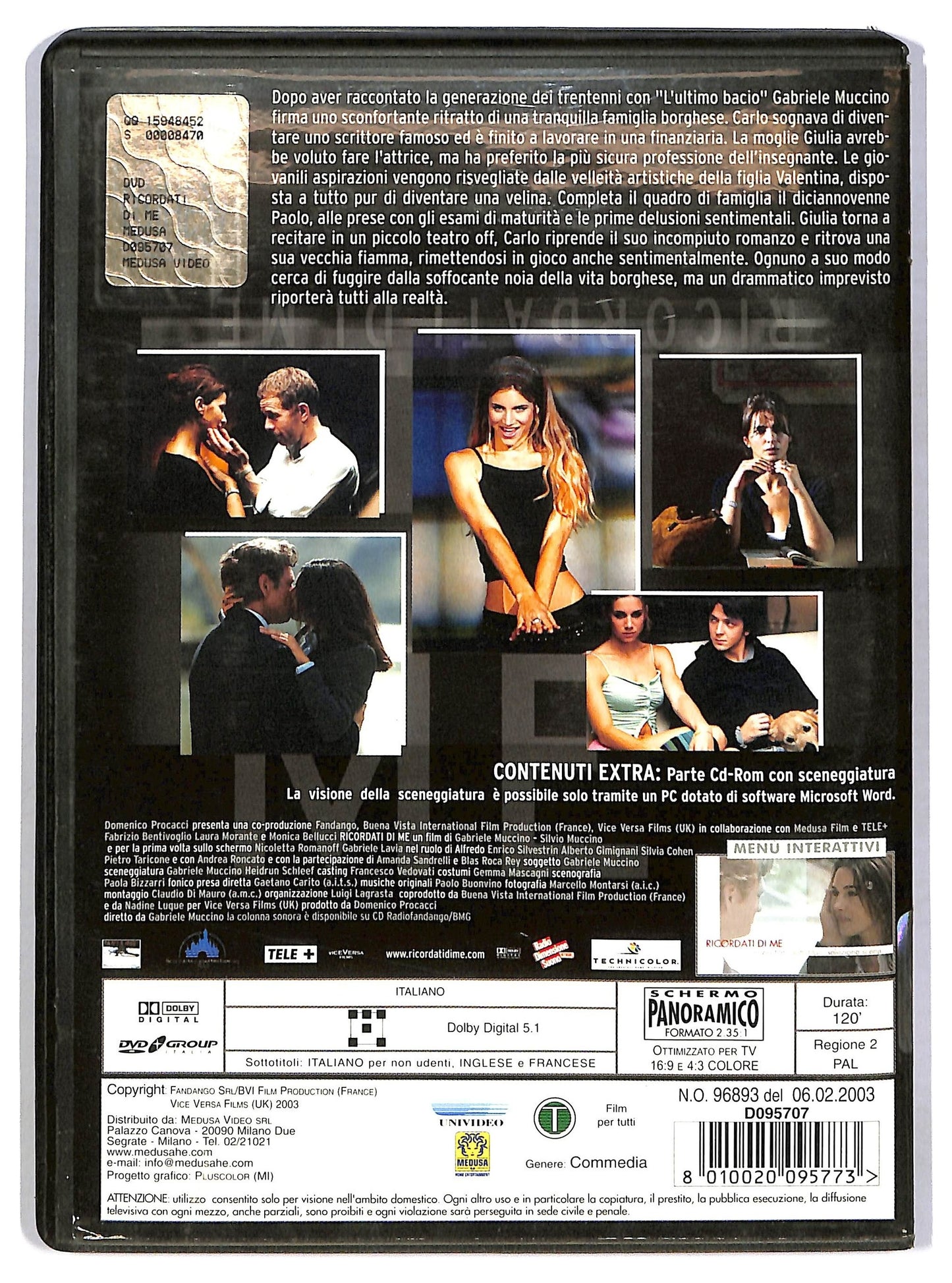 EBOND Ricordati di me NOLEGGIO DVD D784932